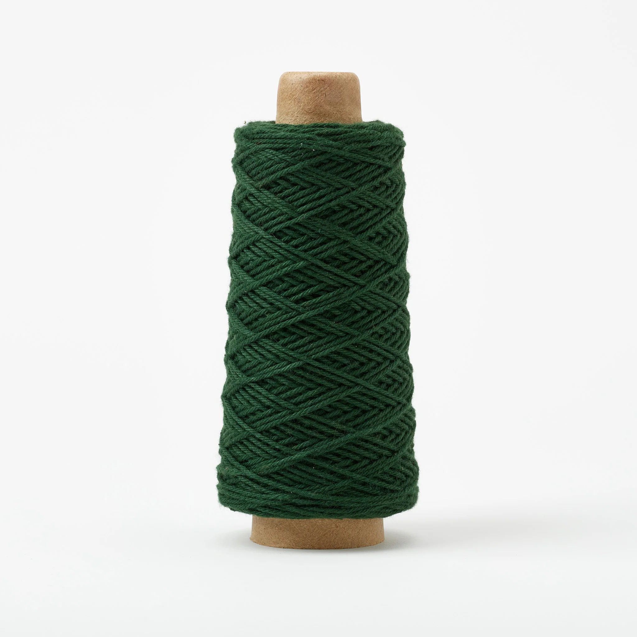 Beam 3/4 Organic Cotton Weaving Yarn ~ Evergreen