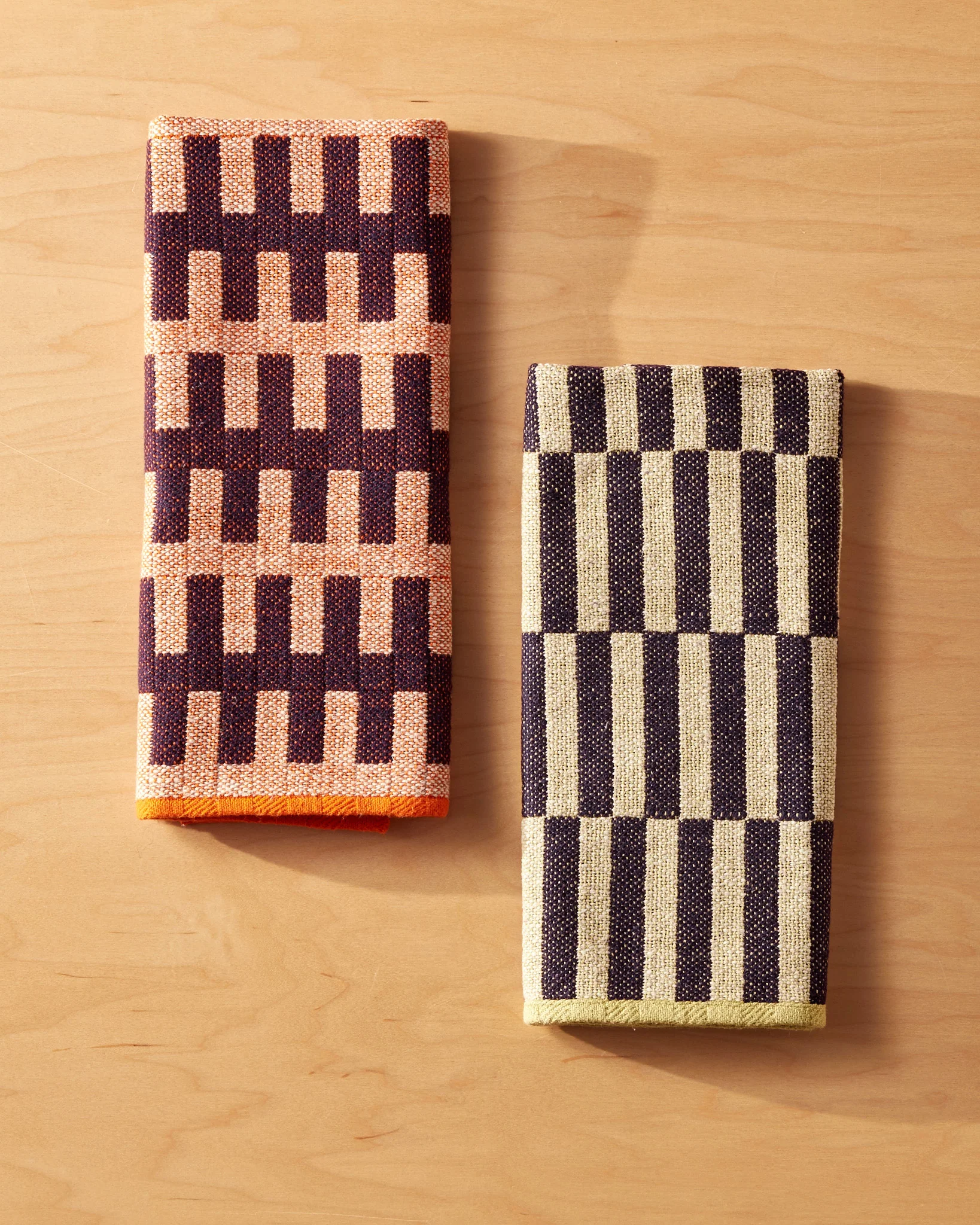 Block Doubleweave Towels - Image 10