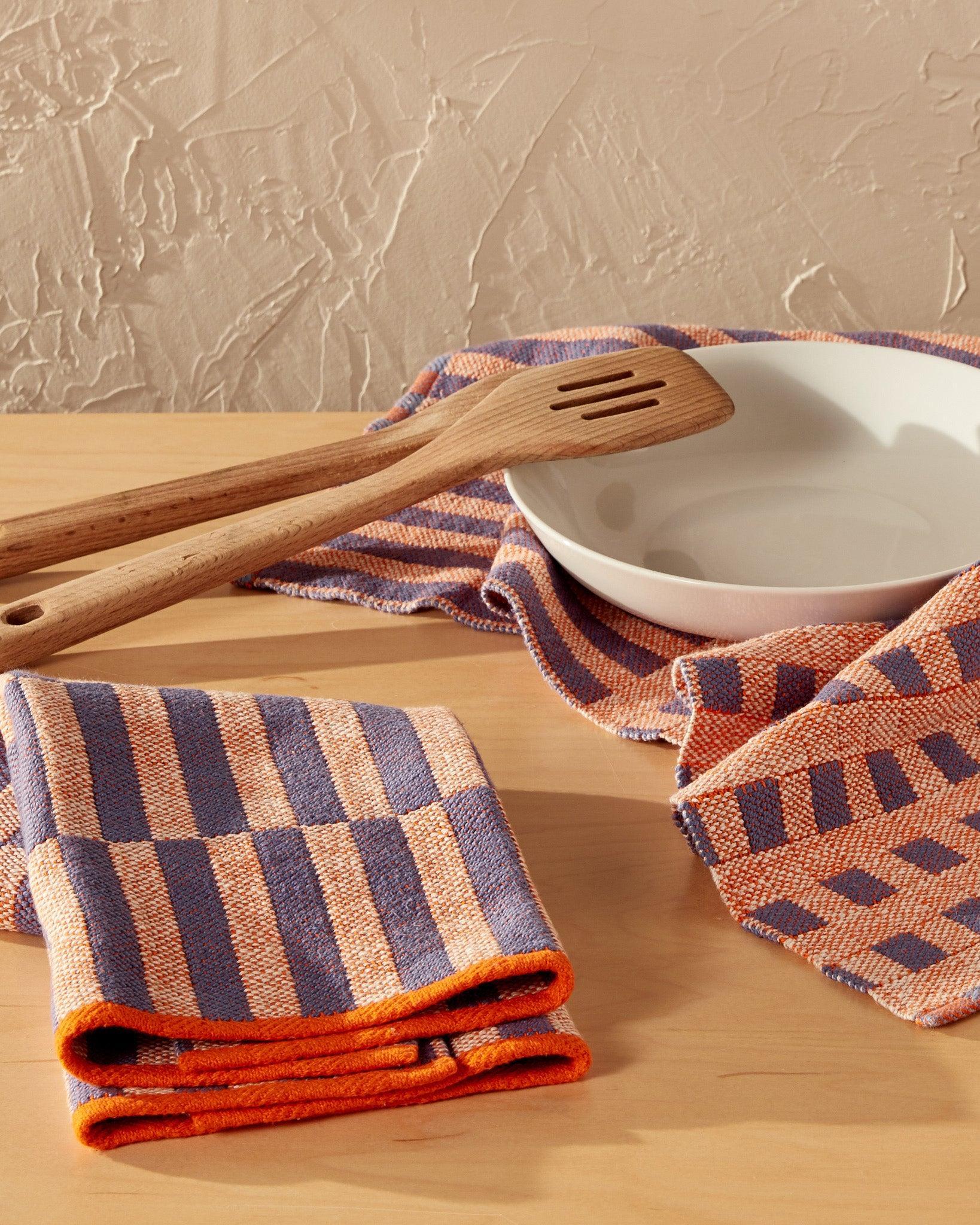 Block Doubleweave Towels - Image 5