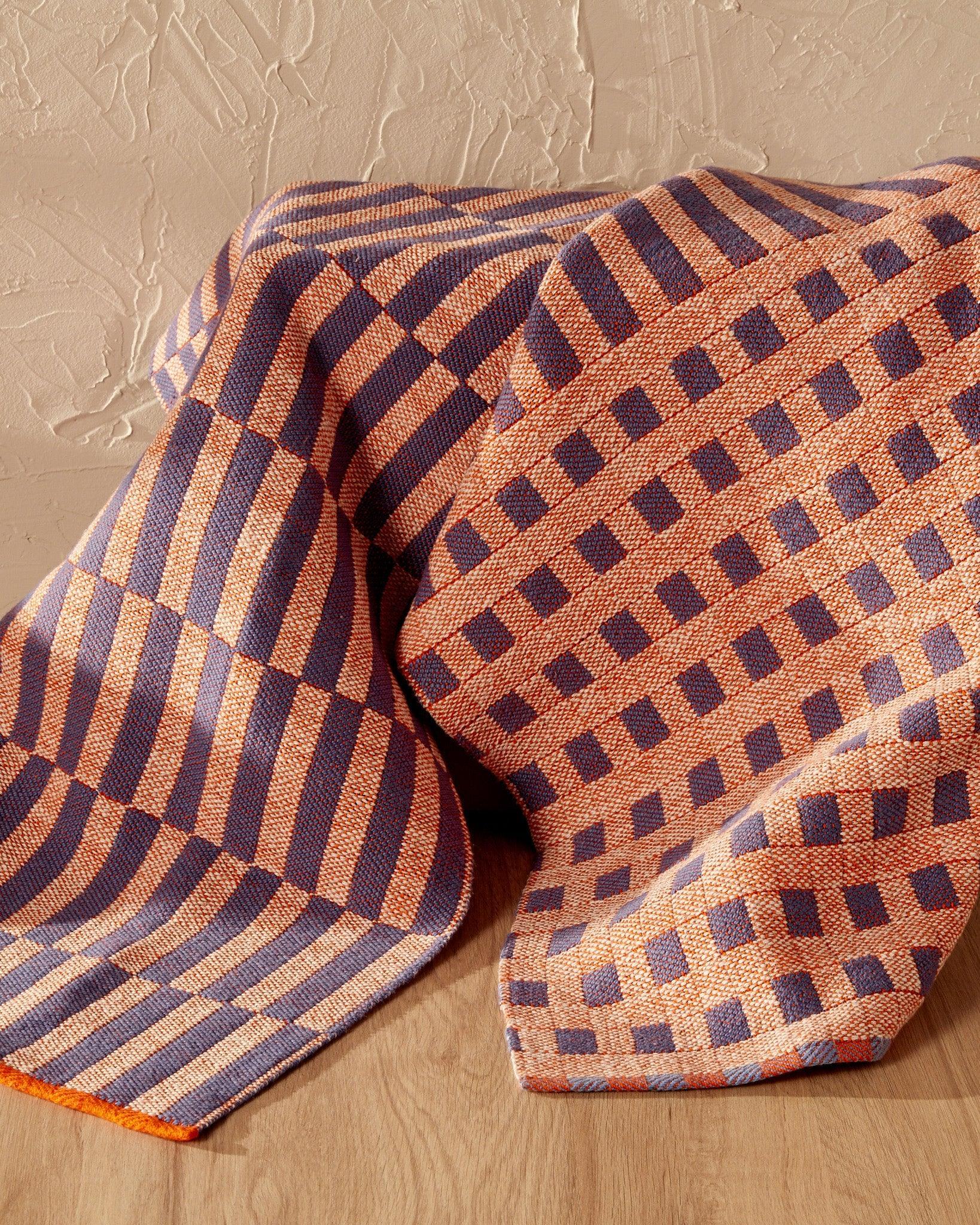 Block Doubleweave Towels - Image 6