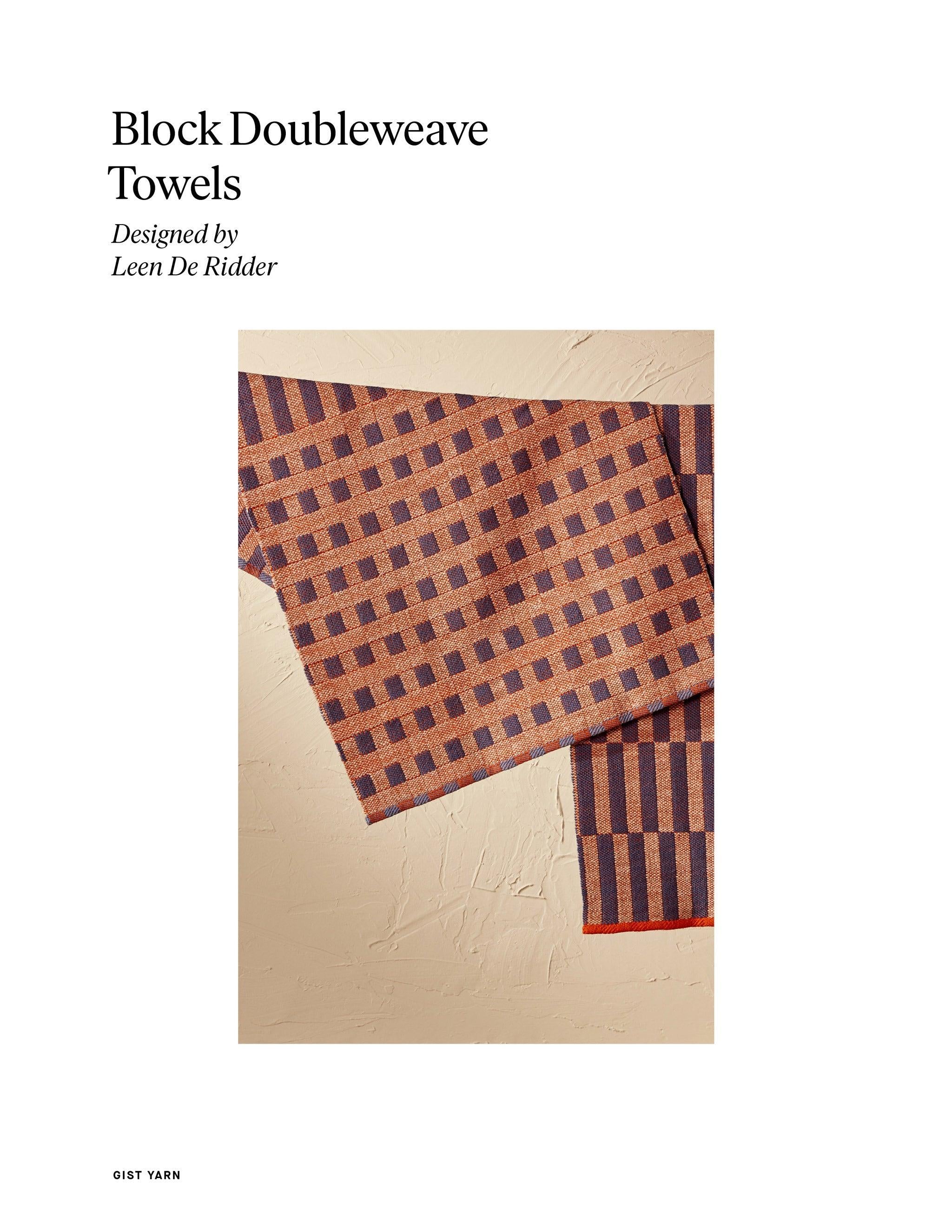 Block Doubleweave Towels - Image 7