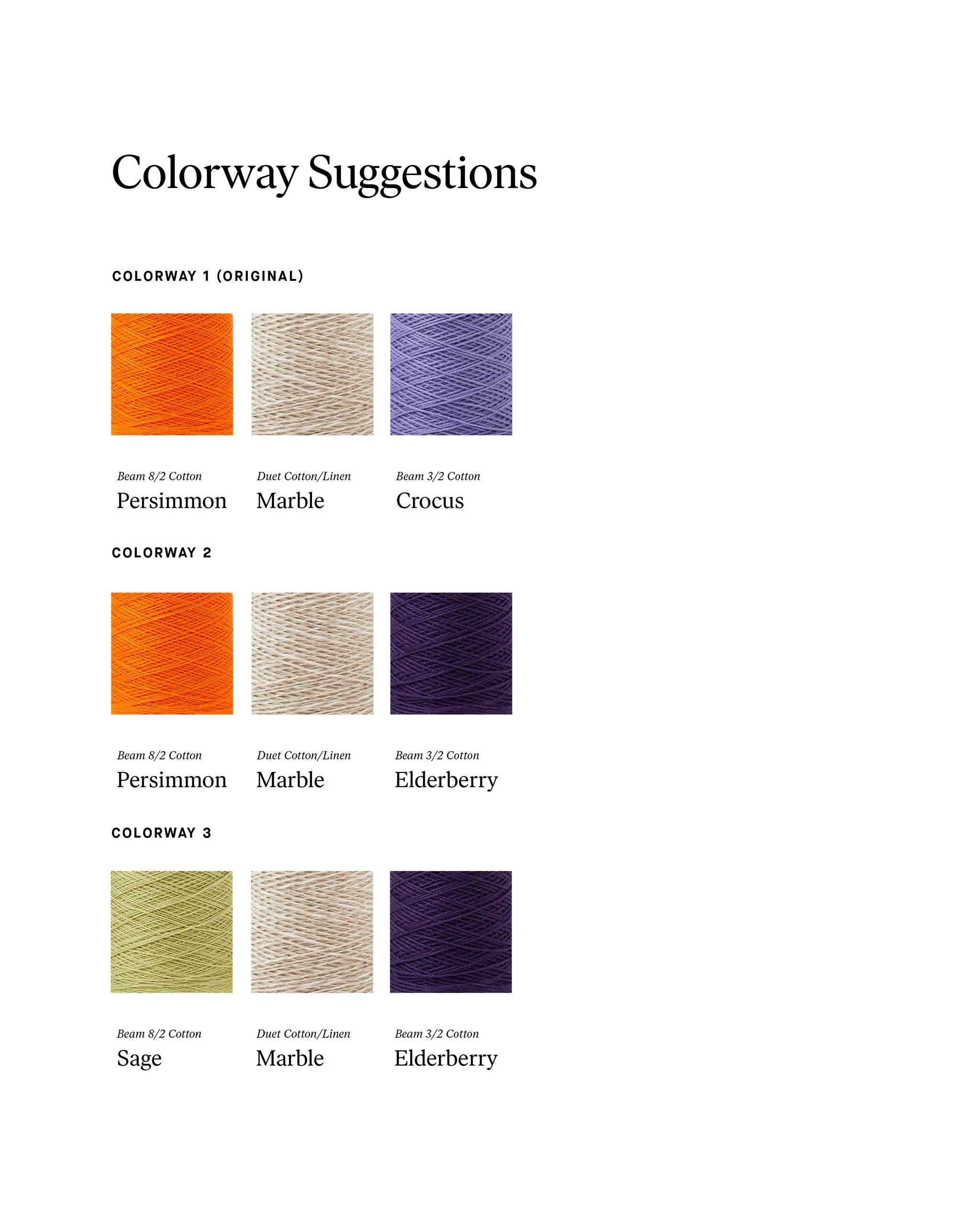 Block Doubleweave Towels - Image 9