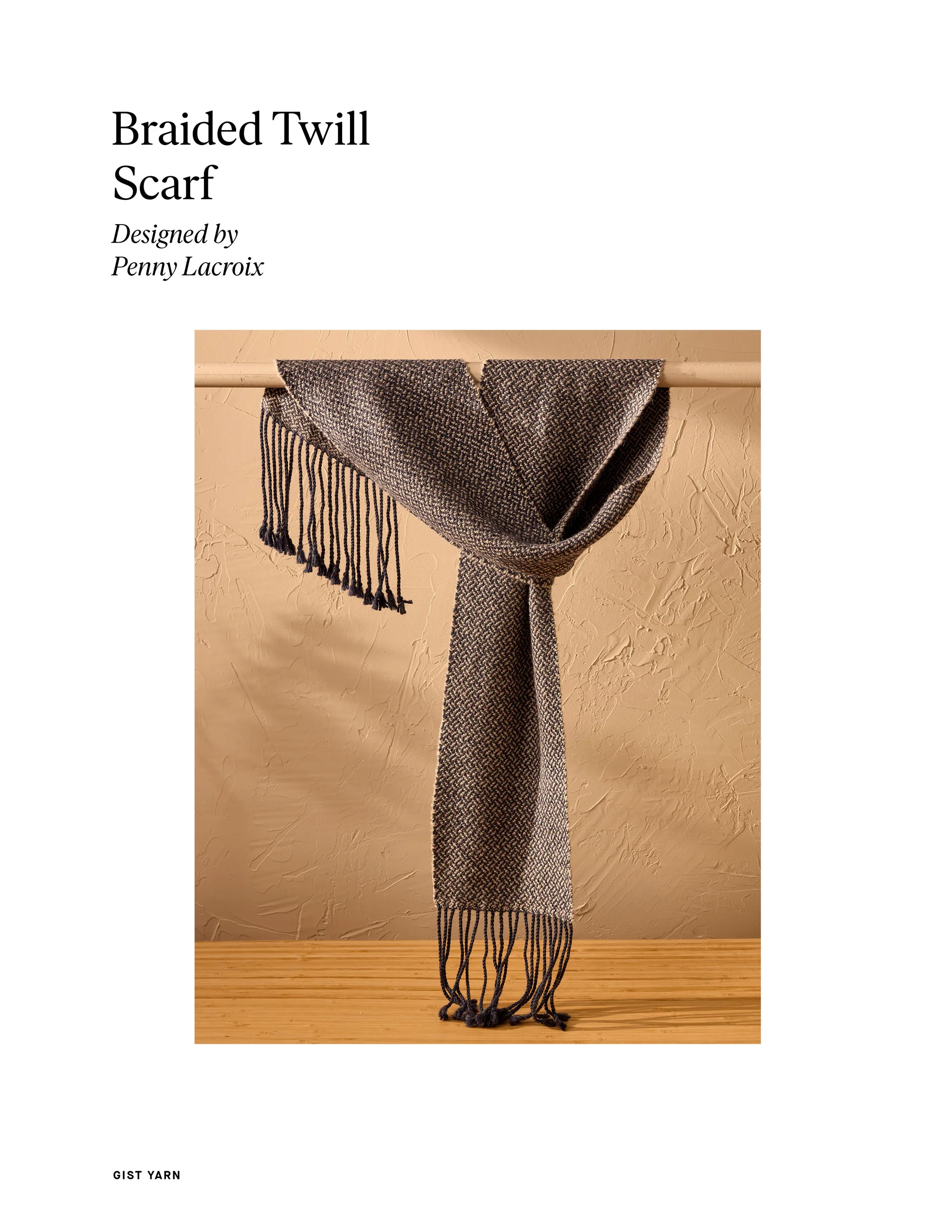 Braided Twill Scarf - Image 6