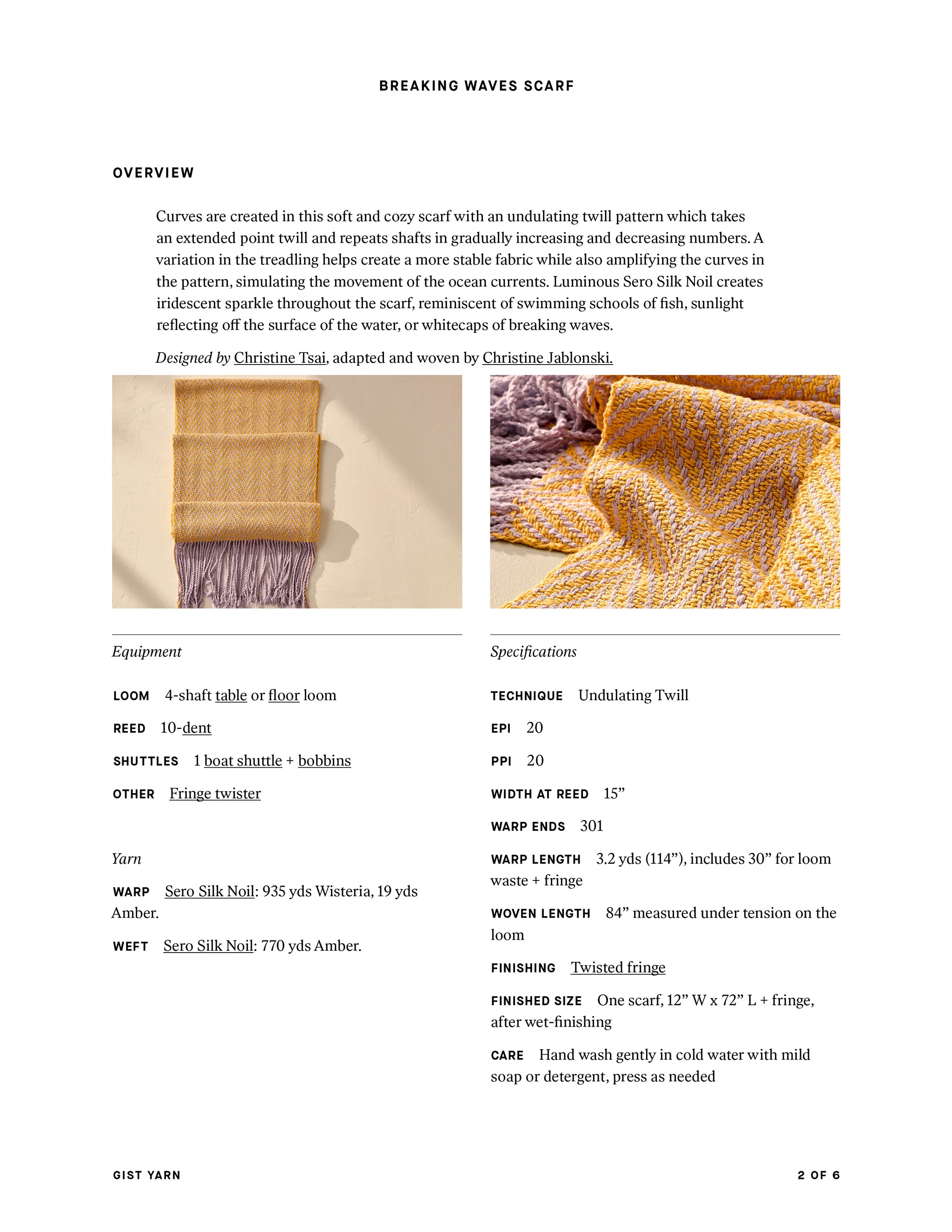 Breaking Waves Scarf - Image 7
