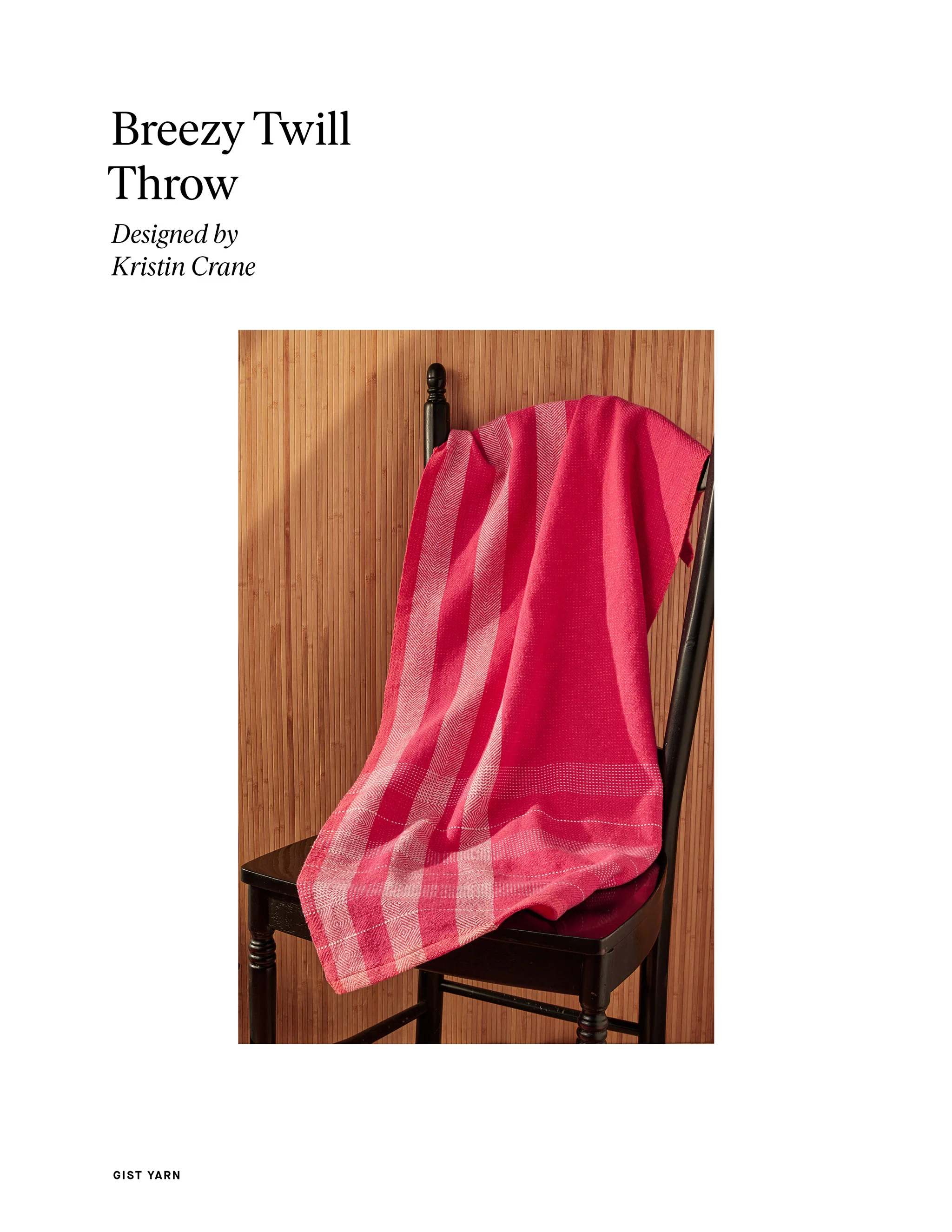 Breezy Twill Throw - Image 4