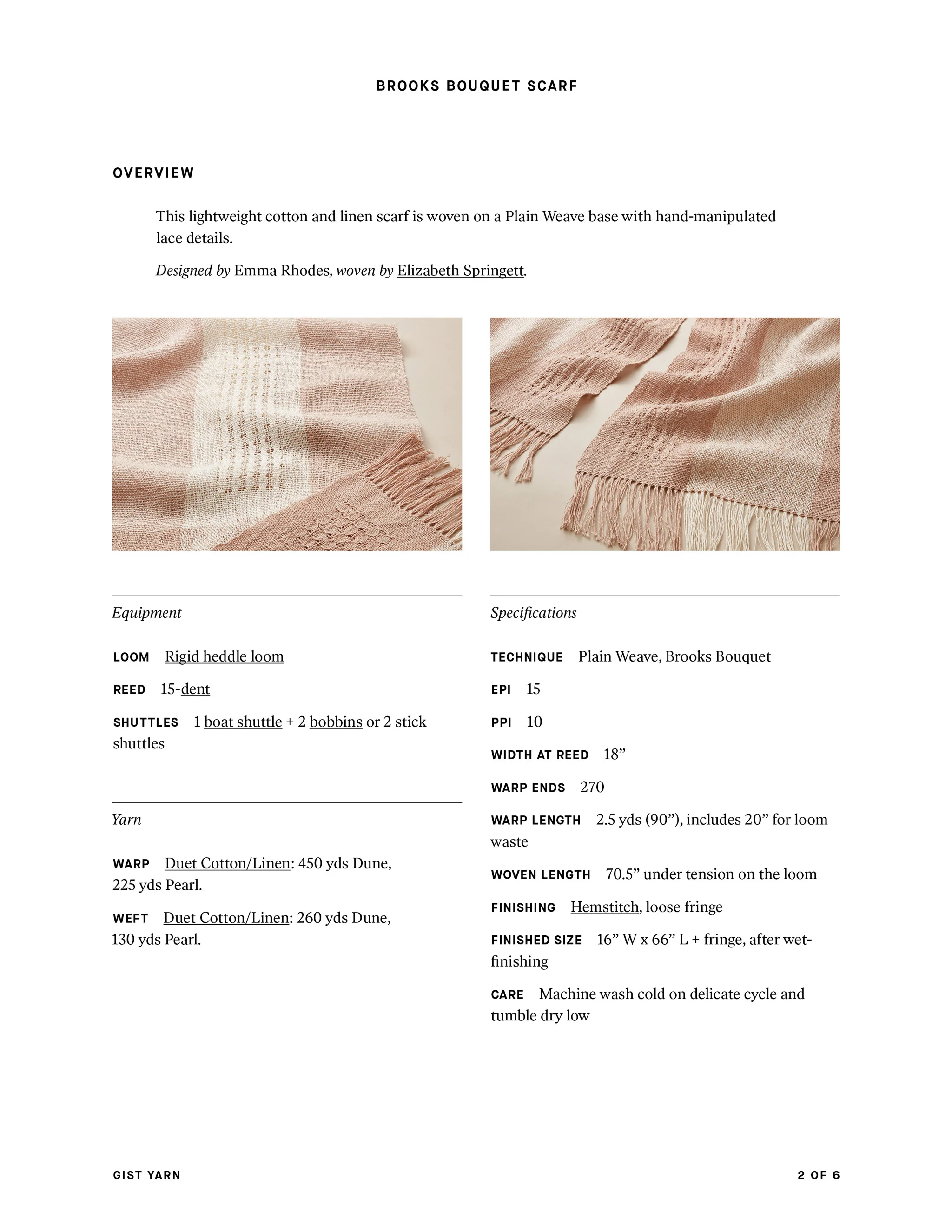 Brooks Bouquet Scarf - Image 5