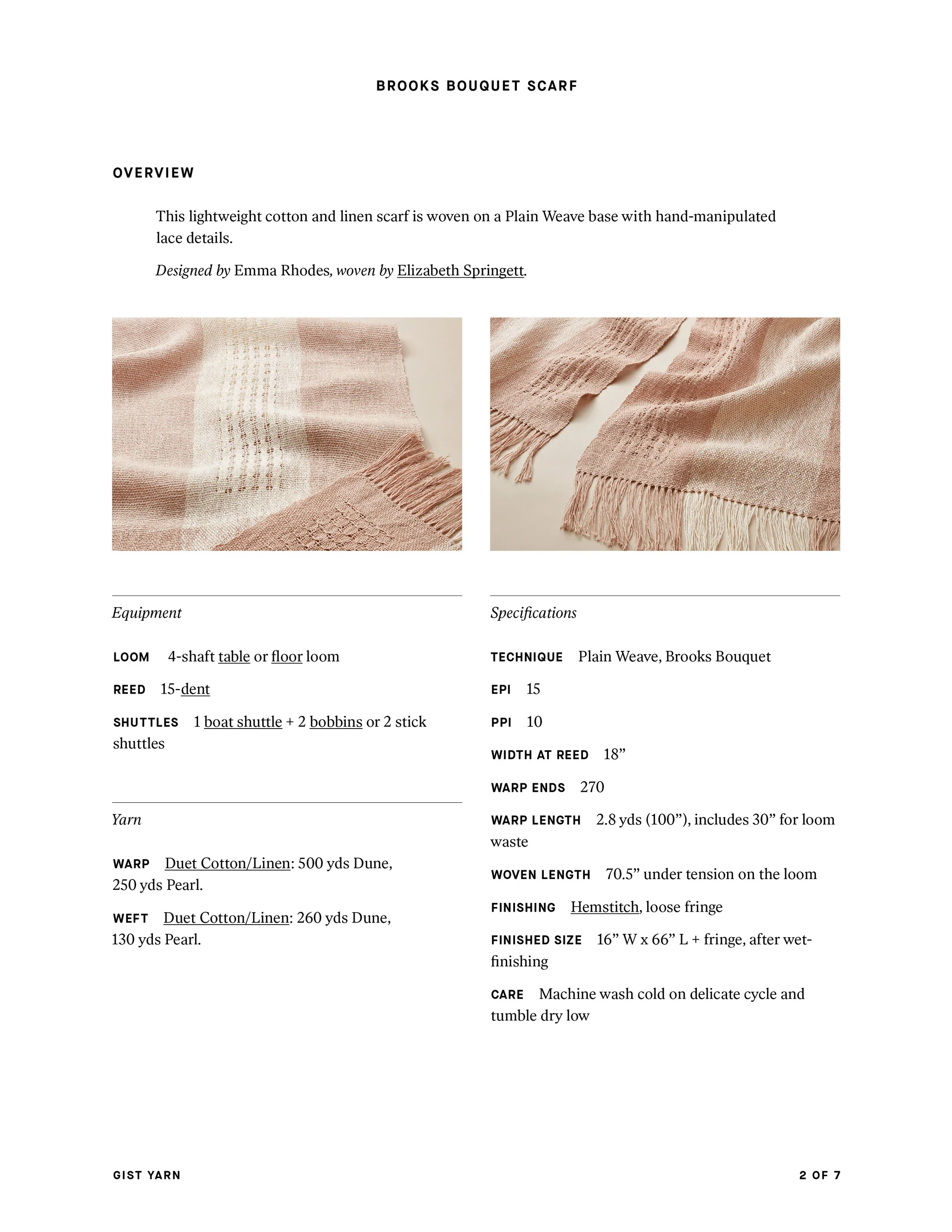 Brooks Bouquet Scarf - Image 6