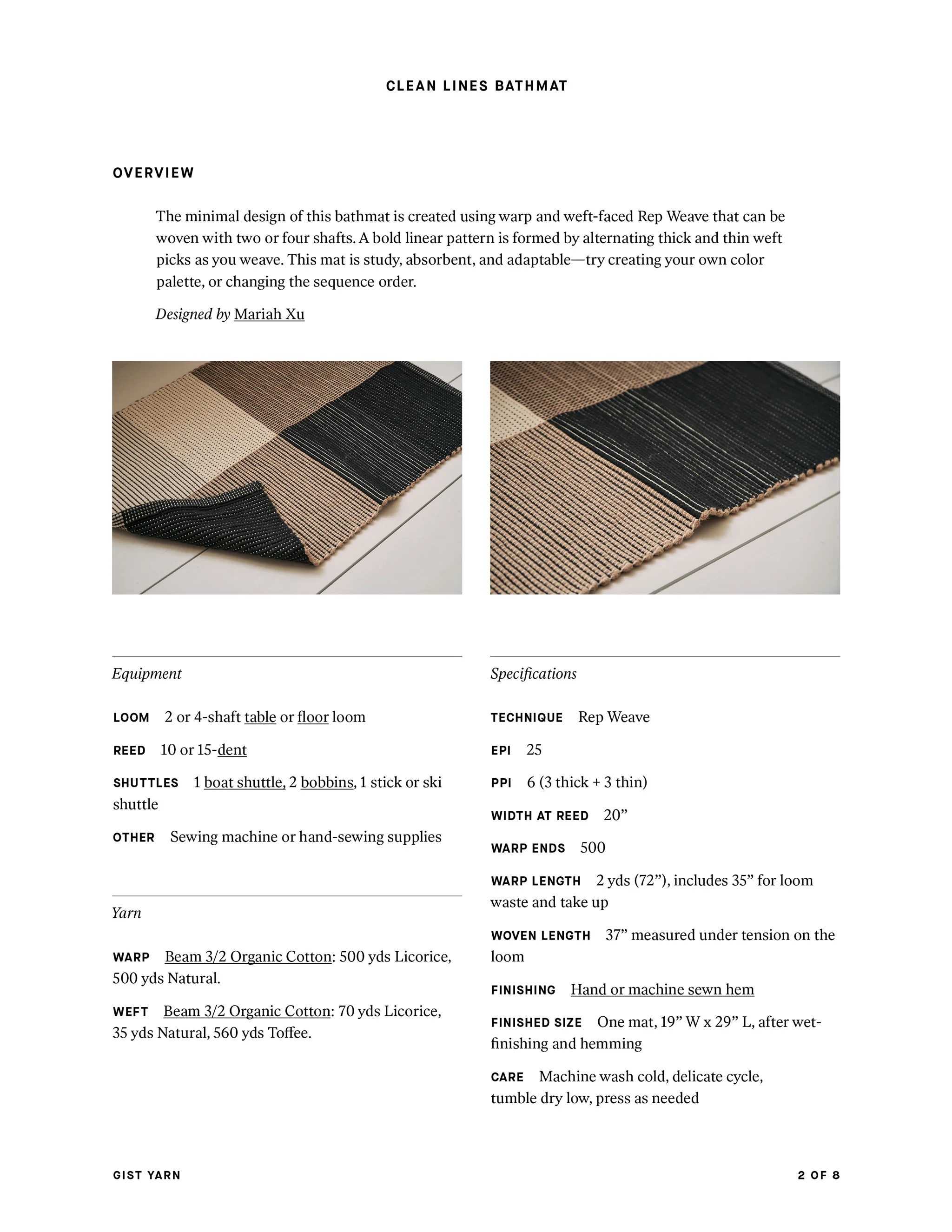 Clean Lines Bathmat - Image 6