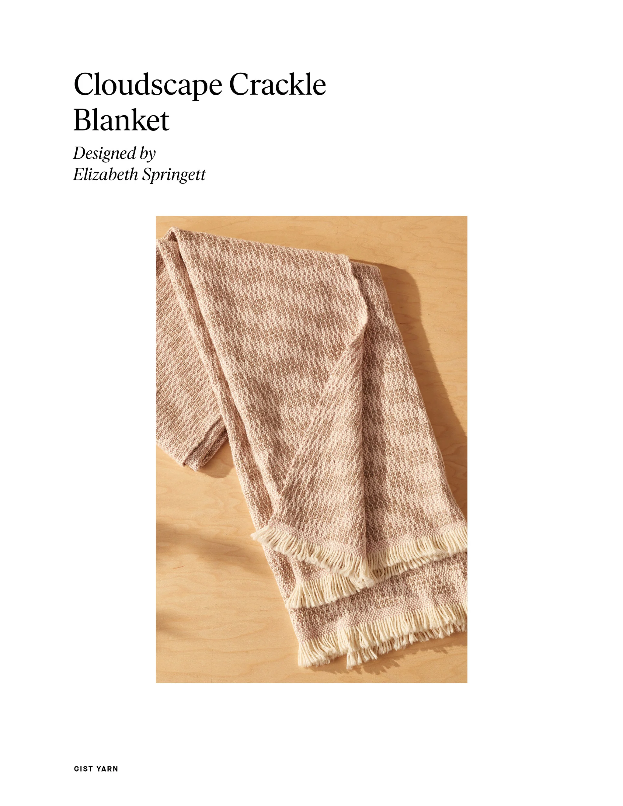 Cloudscape Crackle Blanket - Image 5