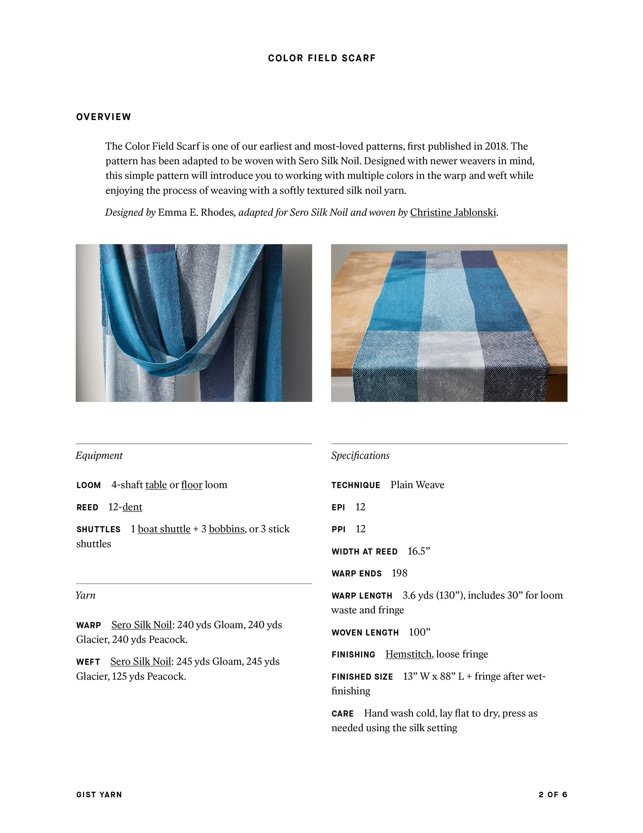 Color Field Scarf - Image 8