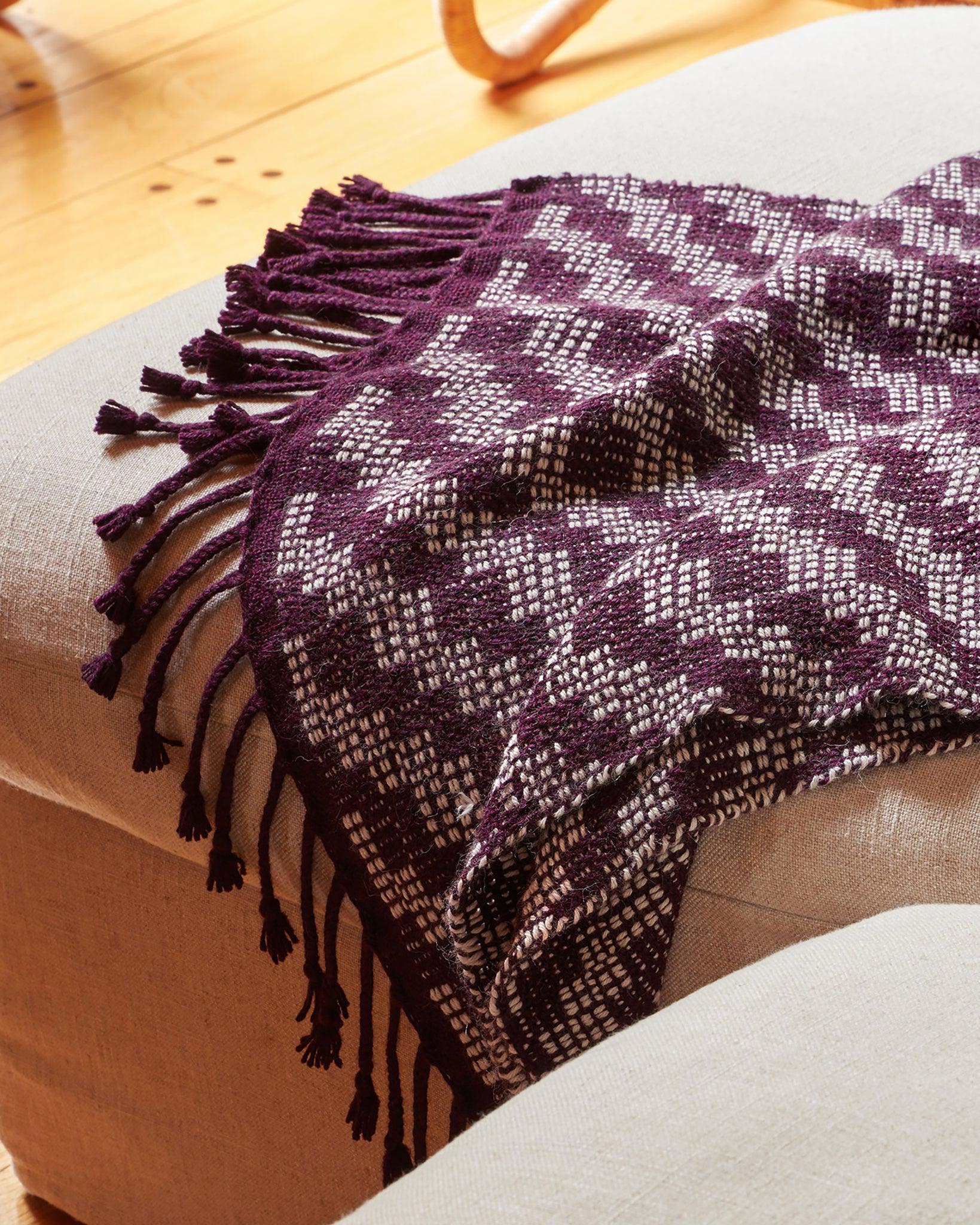 Crackle Weave Blanket