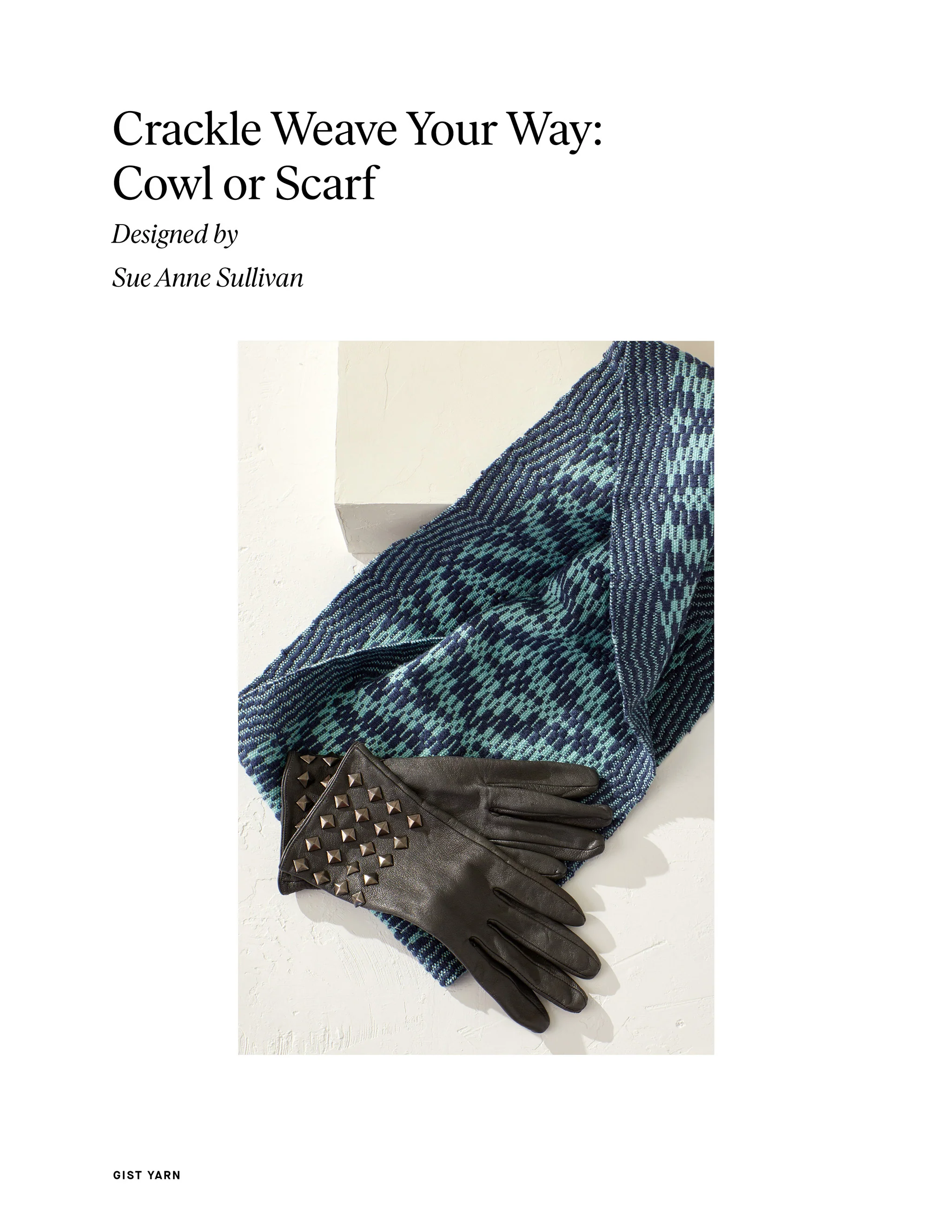 Crackle Weave Your Way: Cowl or Scarf - Image 5