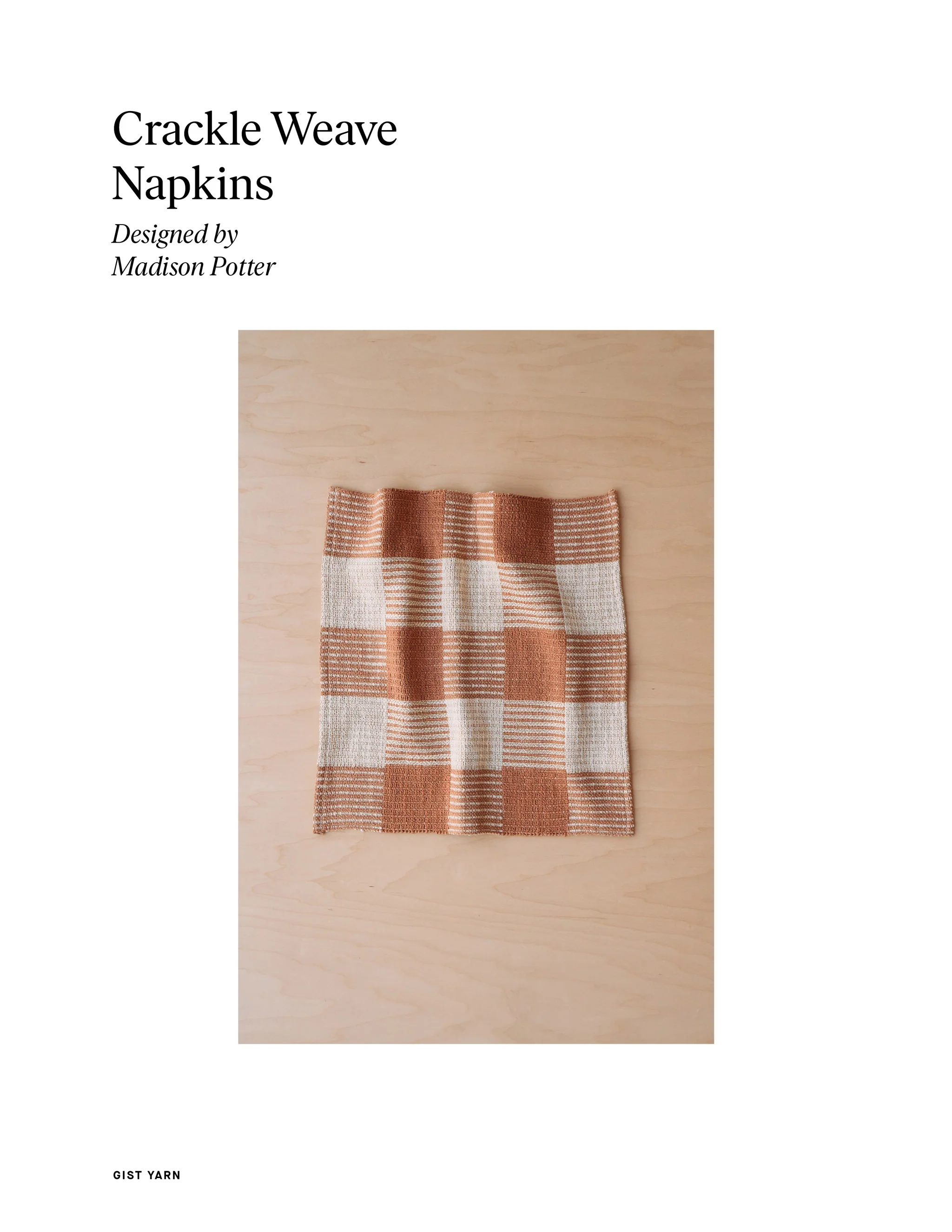 Crackle Weave Napkins - Image 5