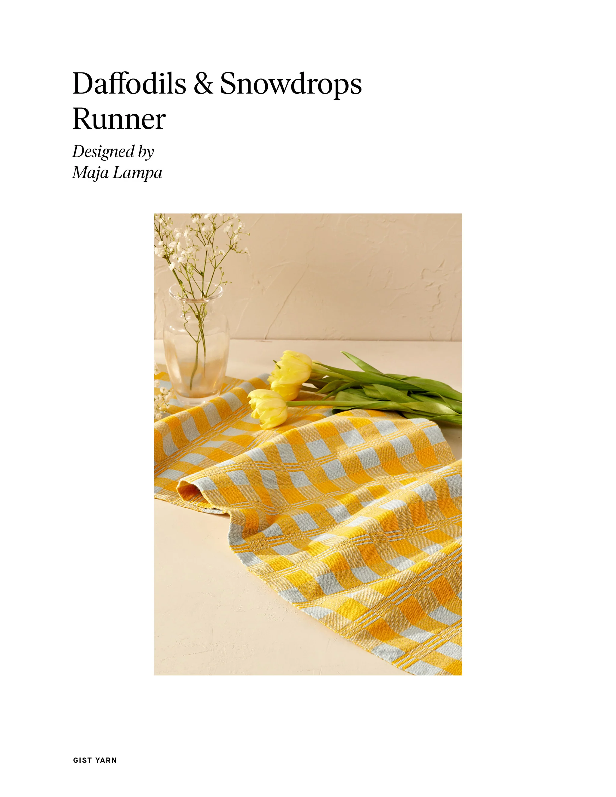 Daffodils & Snowdrops Runner - Image 8