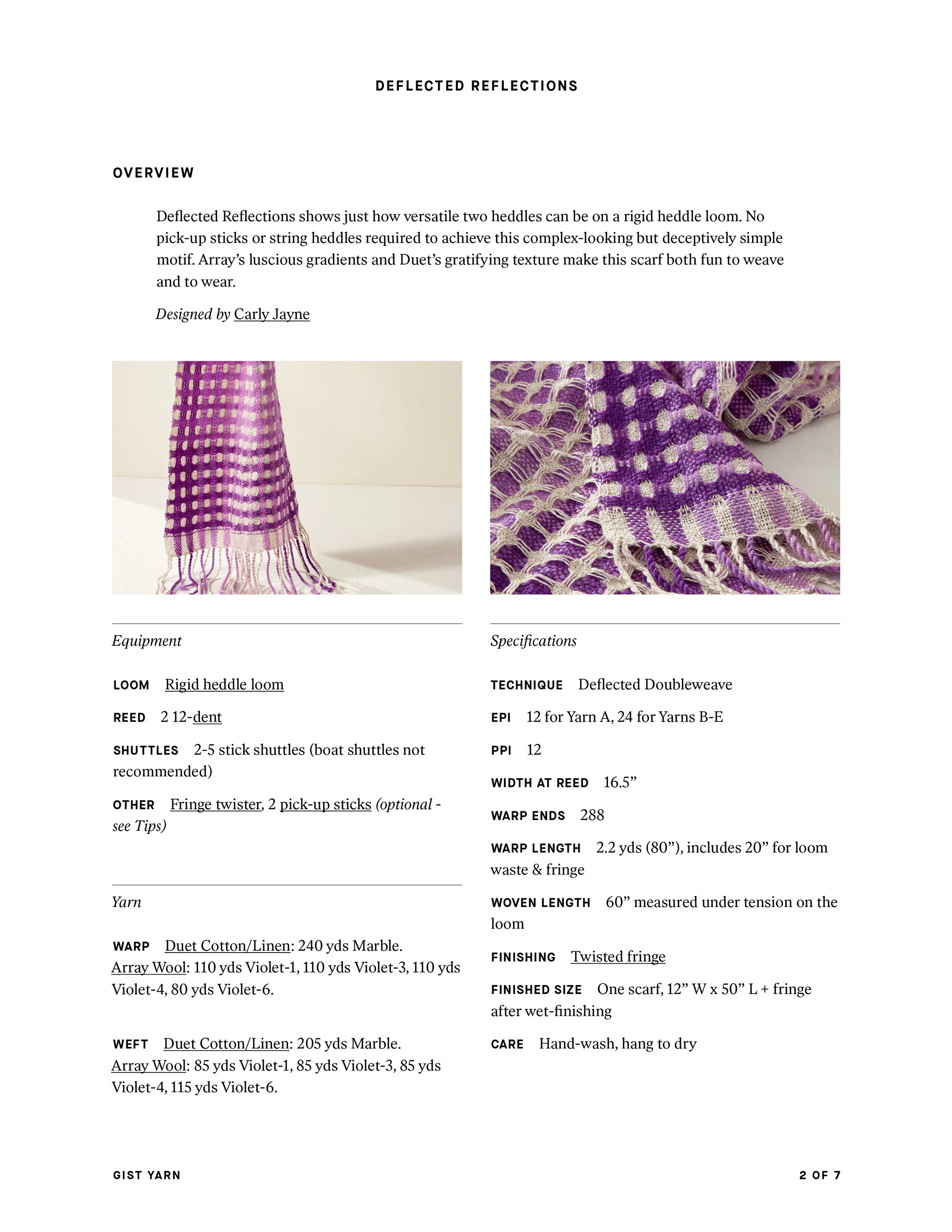 Deflected Reflections Scarf - Image 6