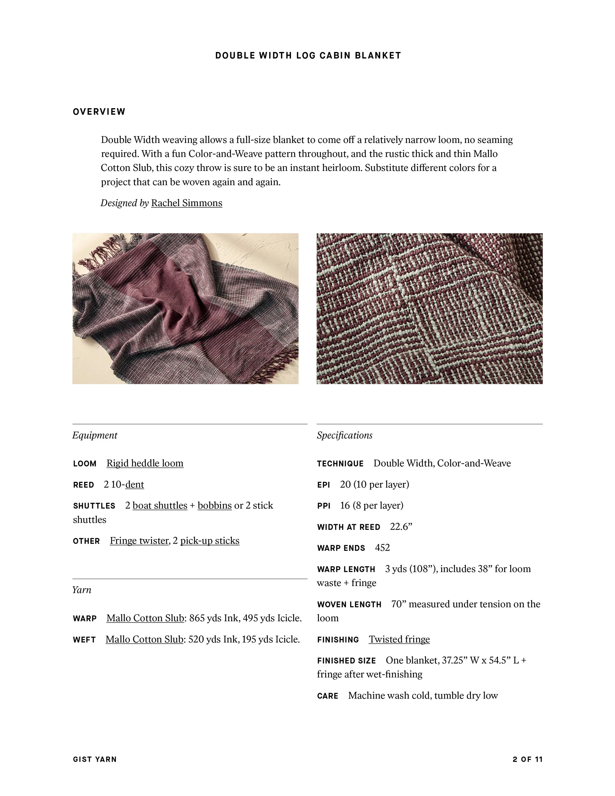 Double Width Log Cabin Blanket - Image 7