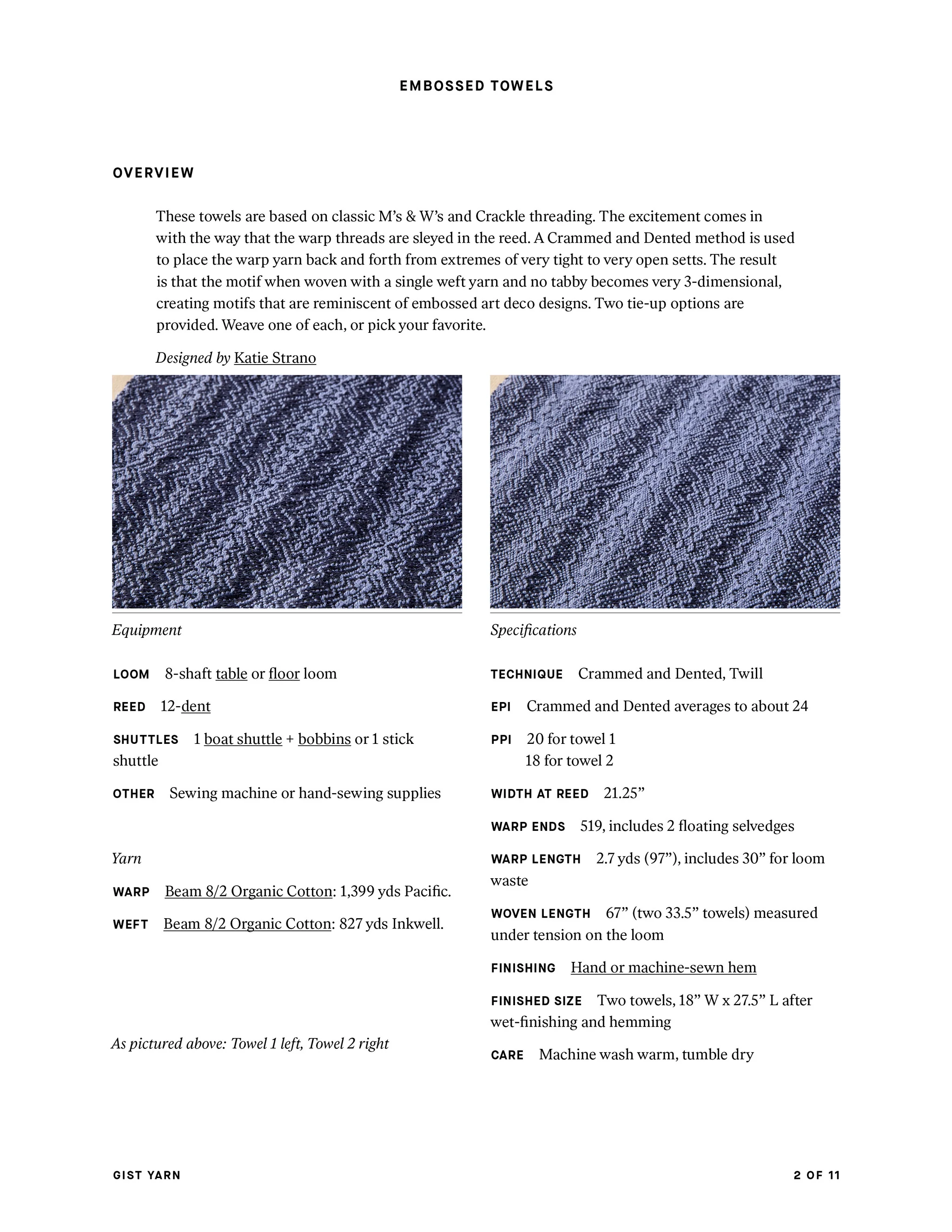 Embossed Towels - Image 8