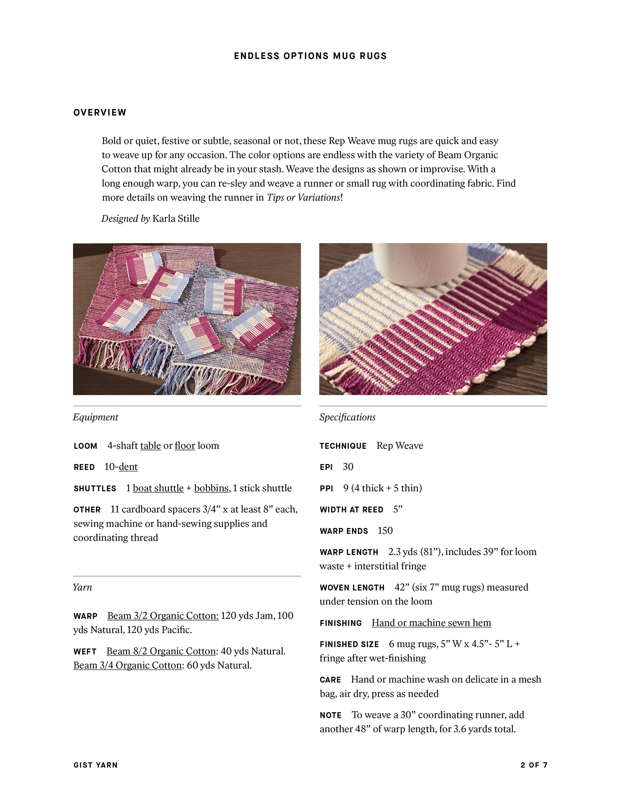 Endless Options Mug Rugs - Image 6