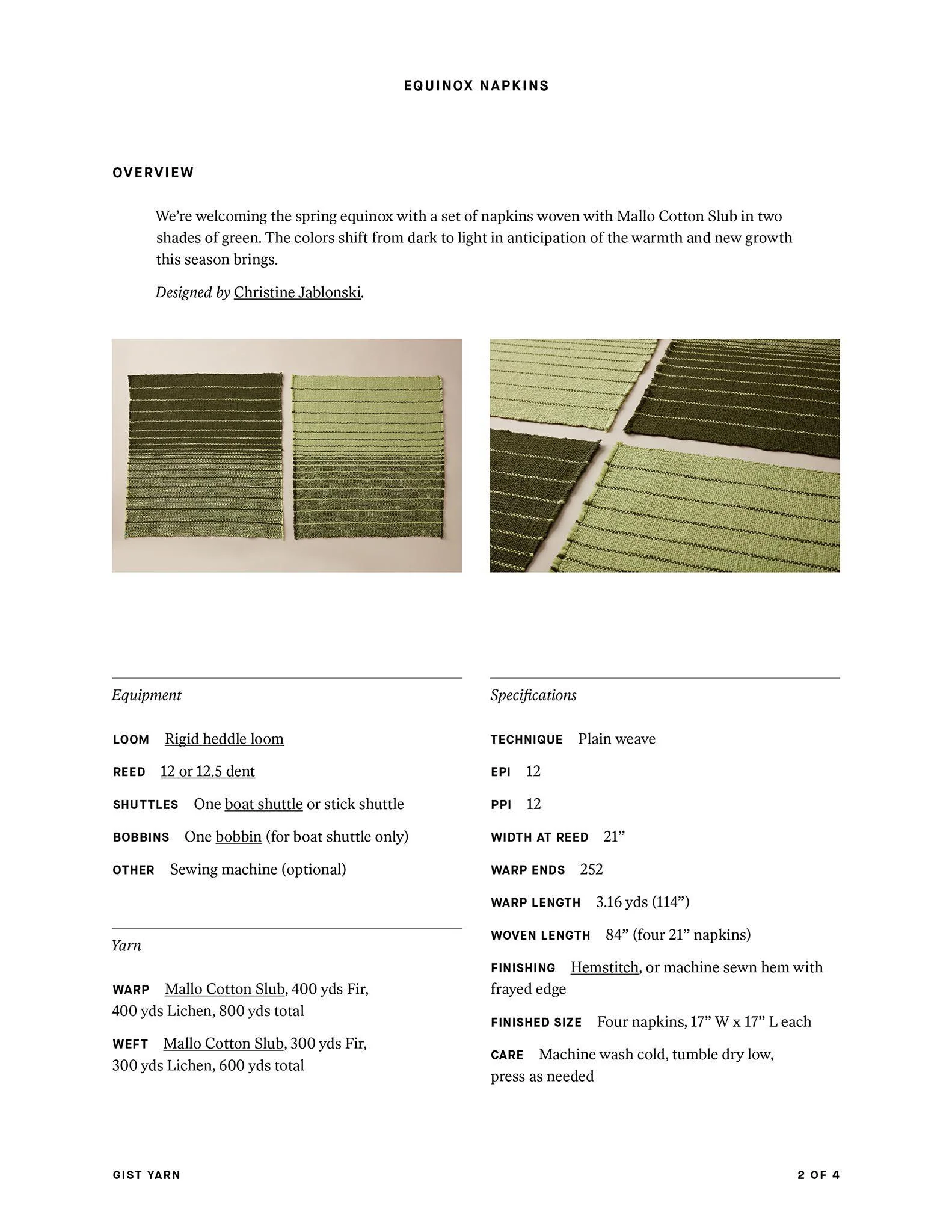 Equinox Napkins - Image 4