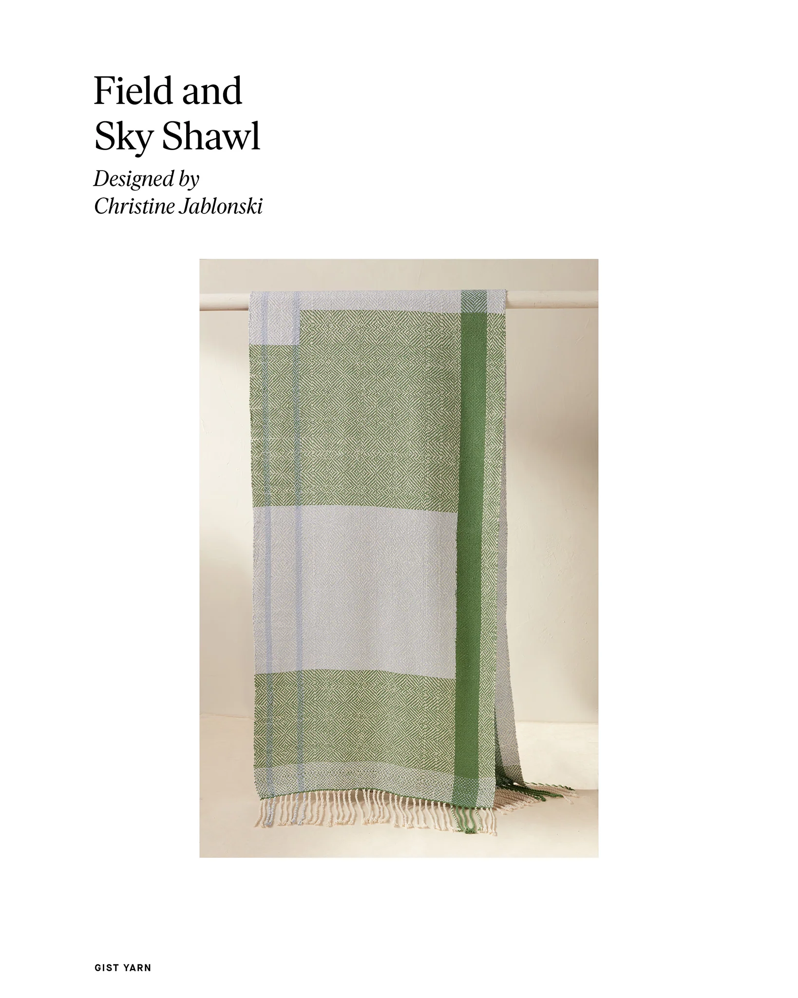 Field and Sky Shawl - Image 5