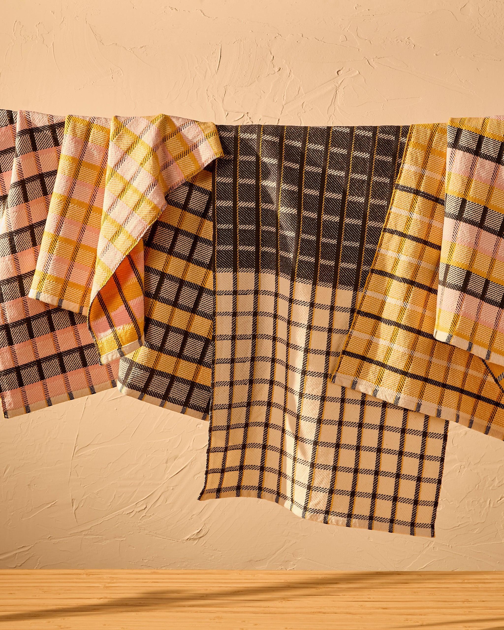 Graphic Grid Towels - Image 2