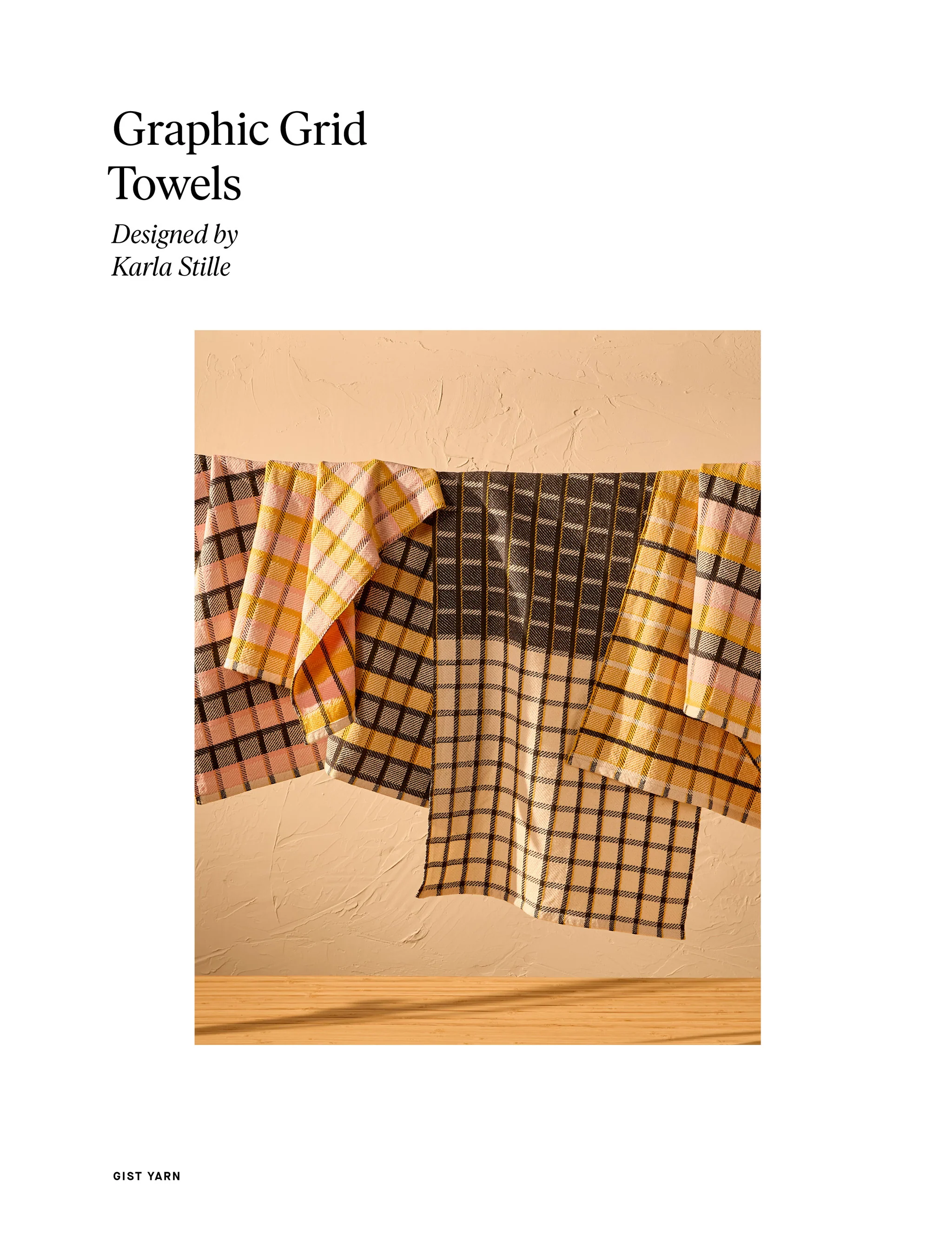 Graphic Grid Towels - Image 8