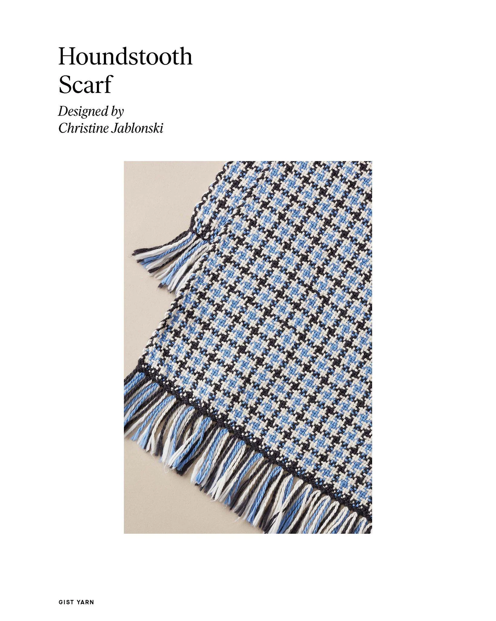 Houndstooth Scarf - Image 3