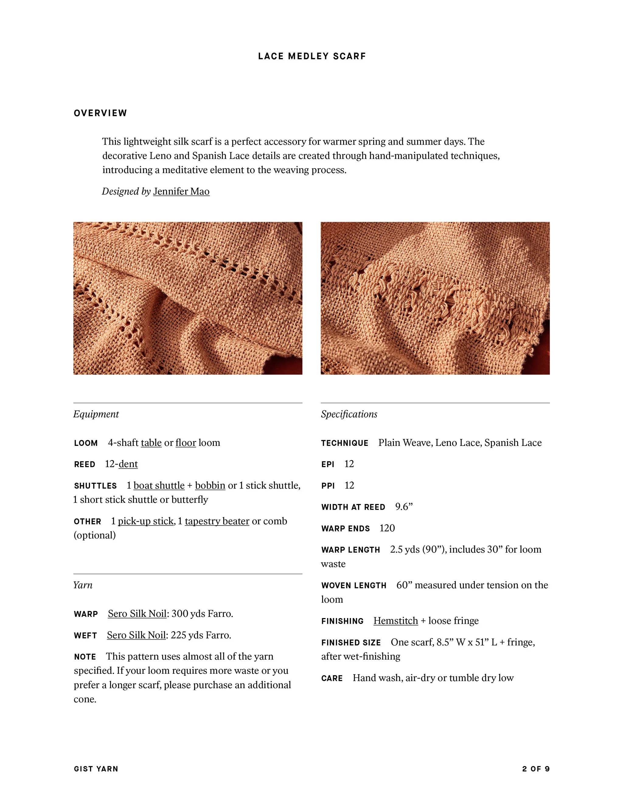 Lace Medley Scarf - Image 7