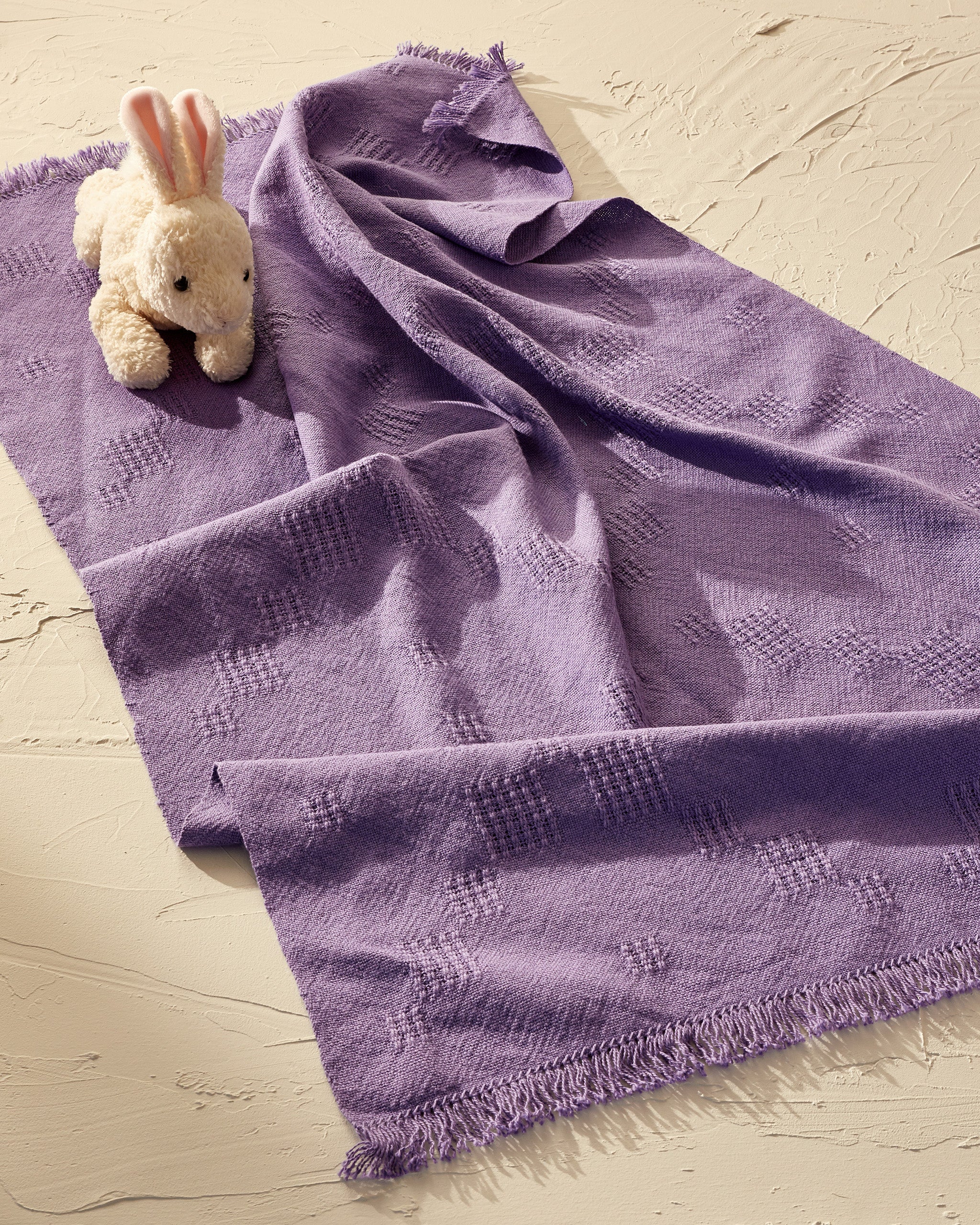 Lace Stroller Blanket - Image 2