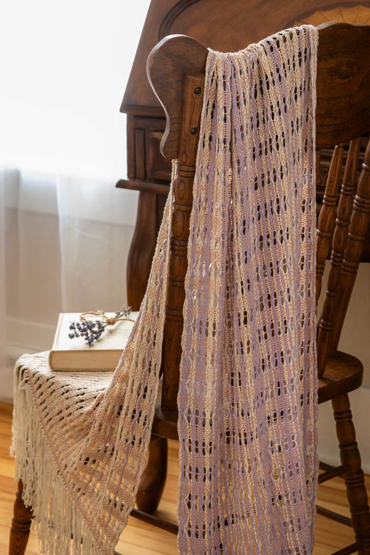 Lavender and Lace Shawl - Image 2