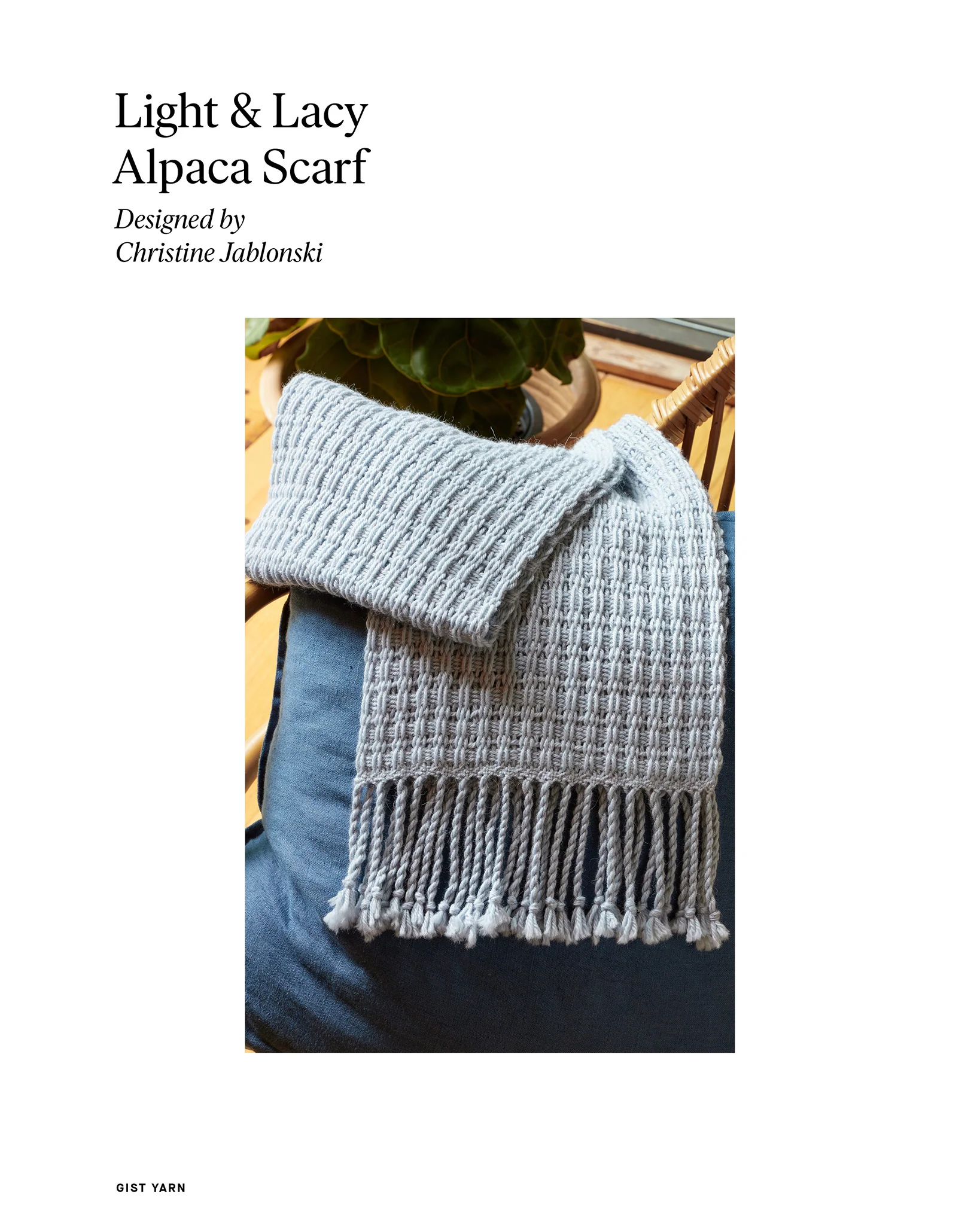 Light & Lacy Alpaca Scarf - Image 4