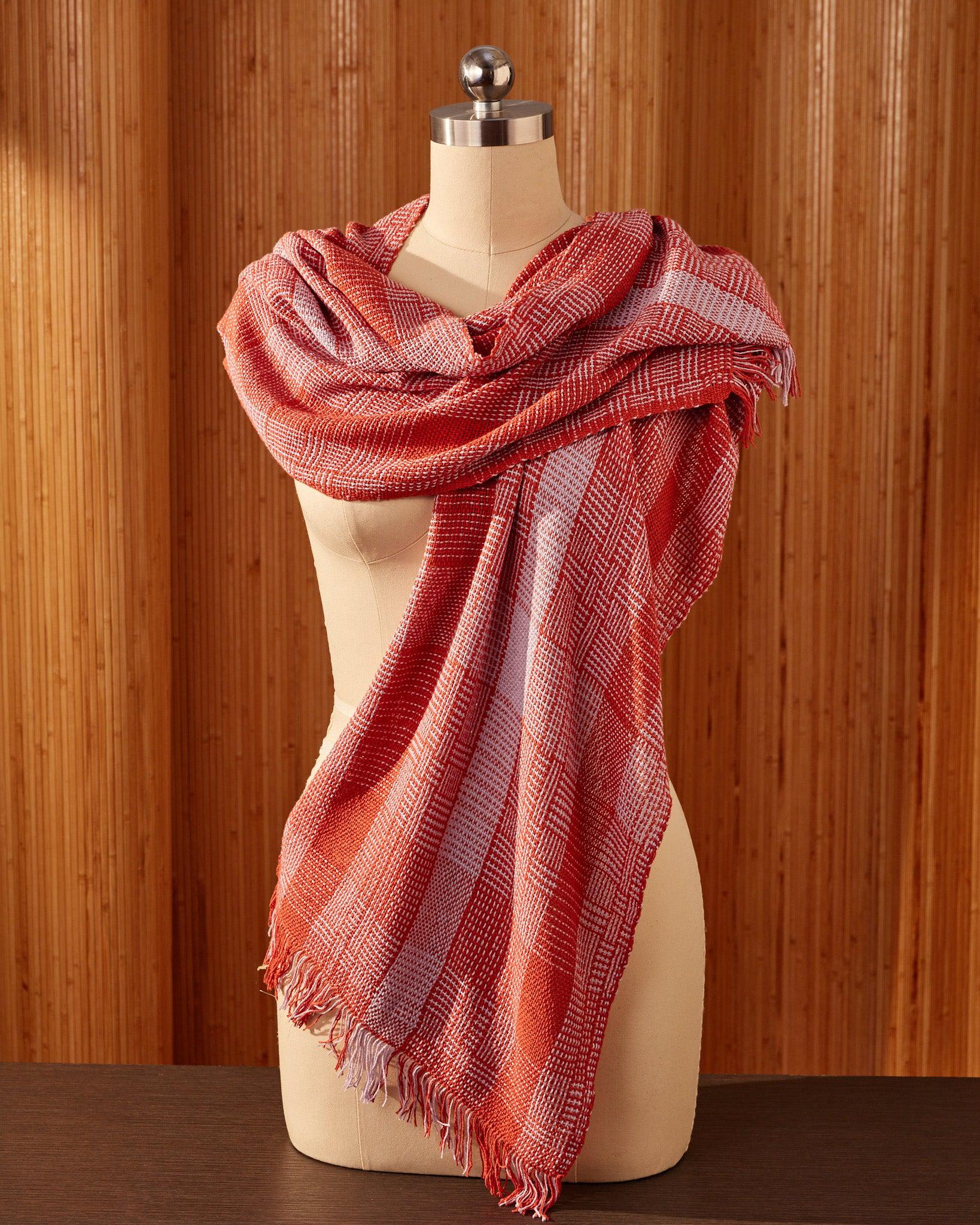 Log Cabin Interrupted Scarf - Image 2