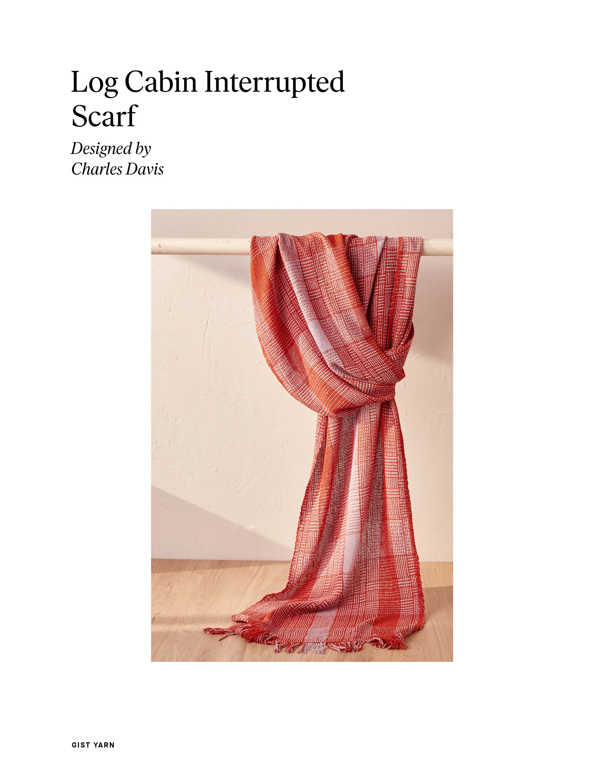 Log Cabin Interrupted Scarf - Image 7