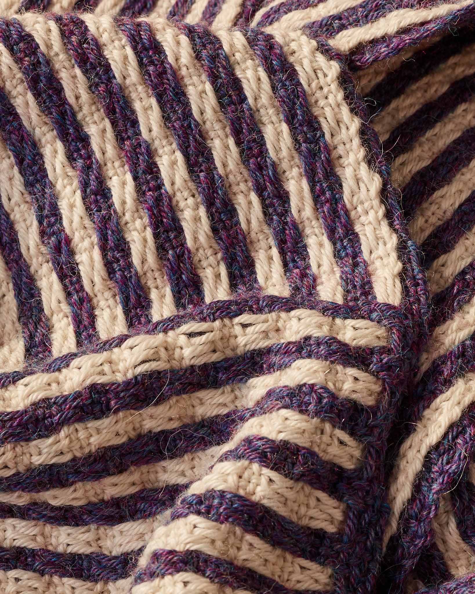 Luxury Scarf Duo: Deflected Doubleweave - Image 3