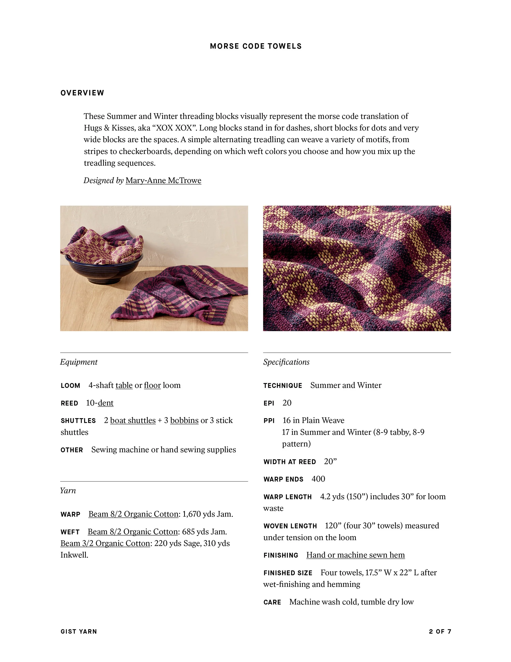 Morse Code Towels - Image 9