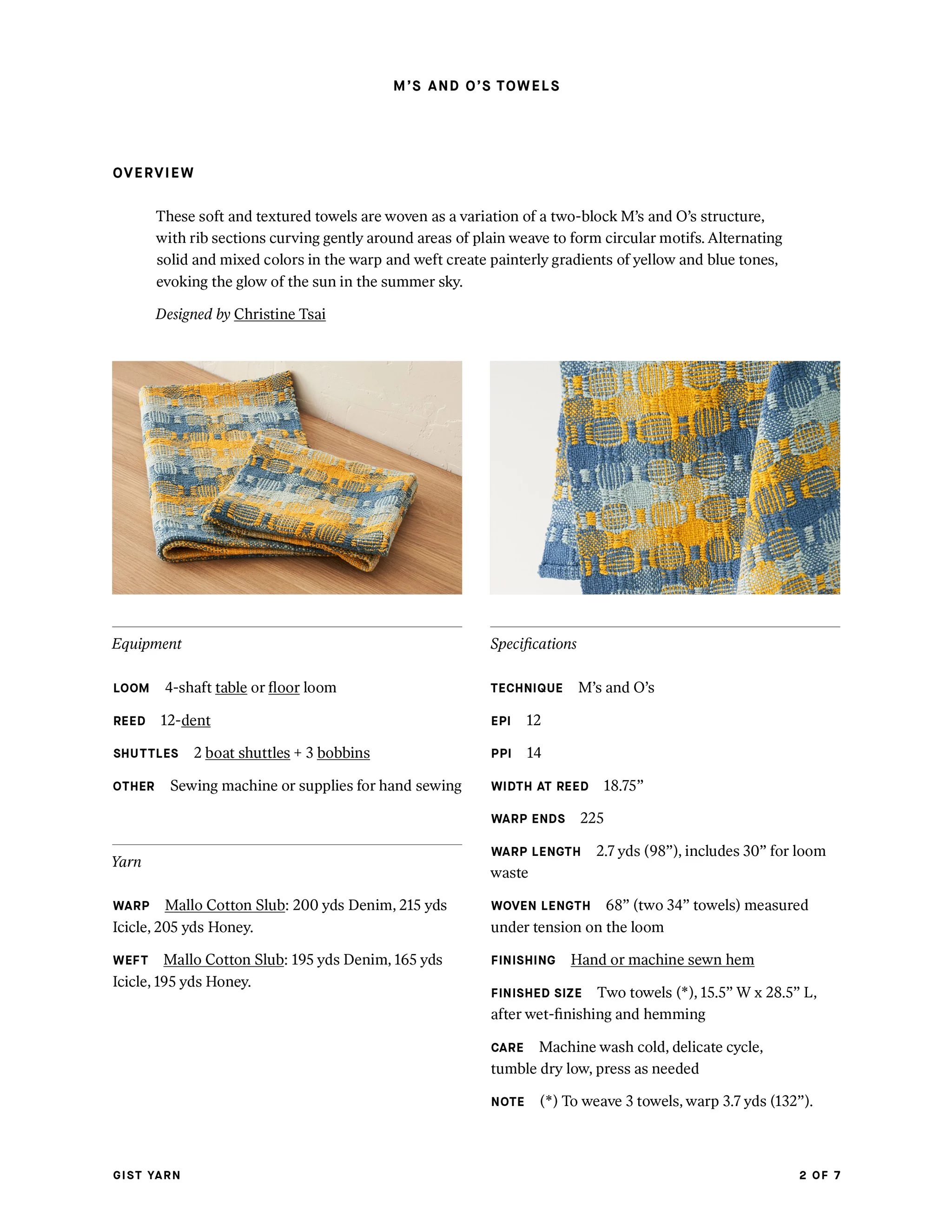M's and O's Towels - Image 5