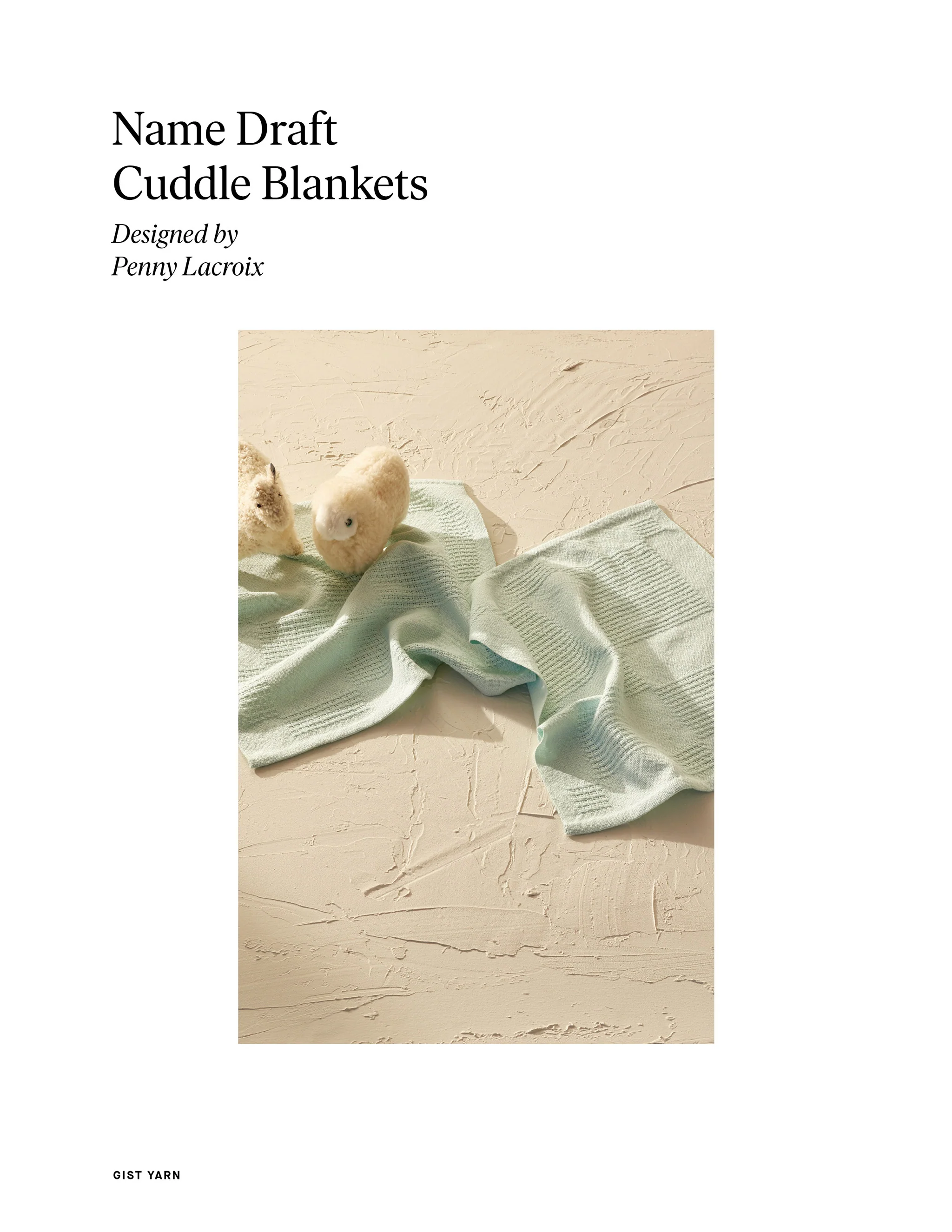 Name Draft Cuddle Blankets - Image 6