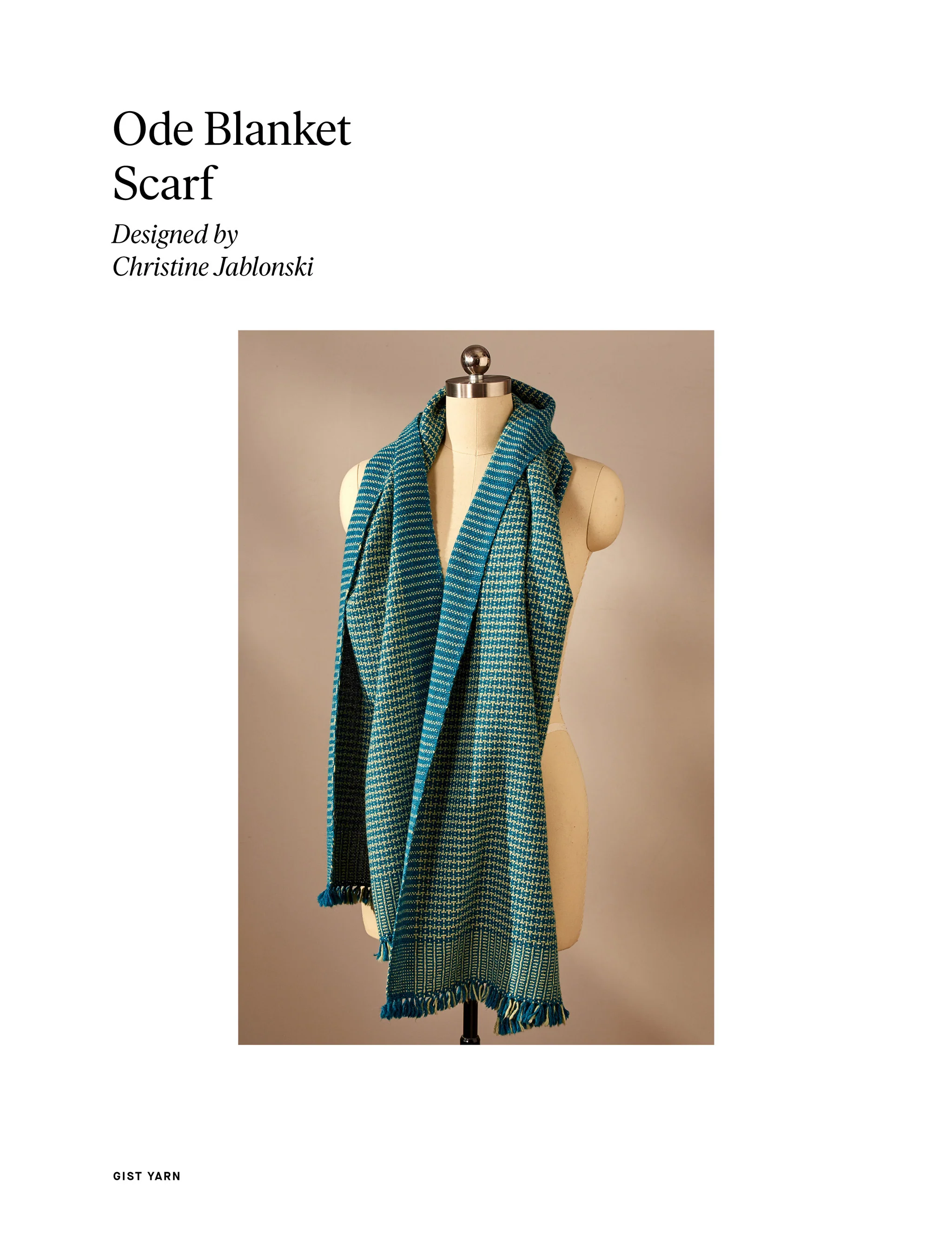 Ode Blanket Scarf - Image 6