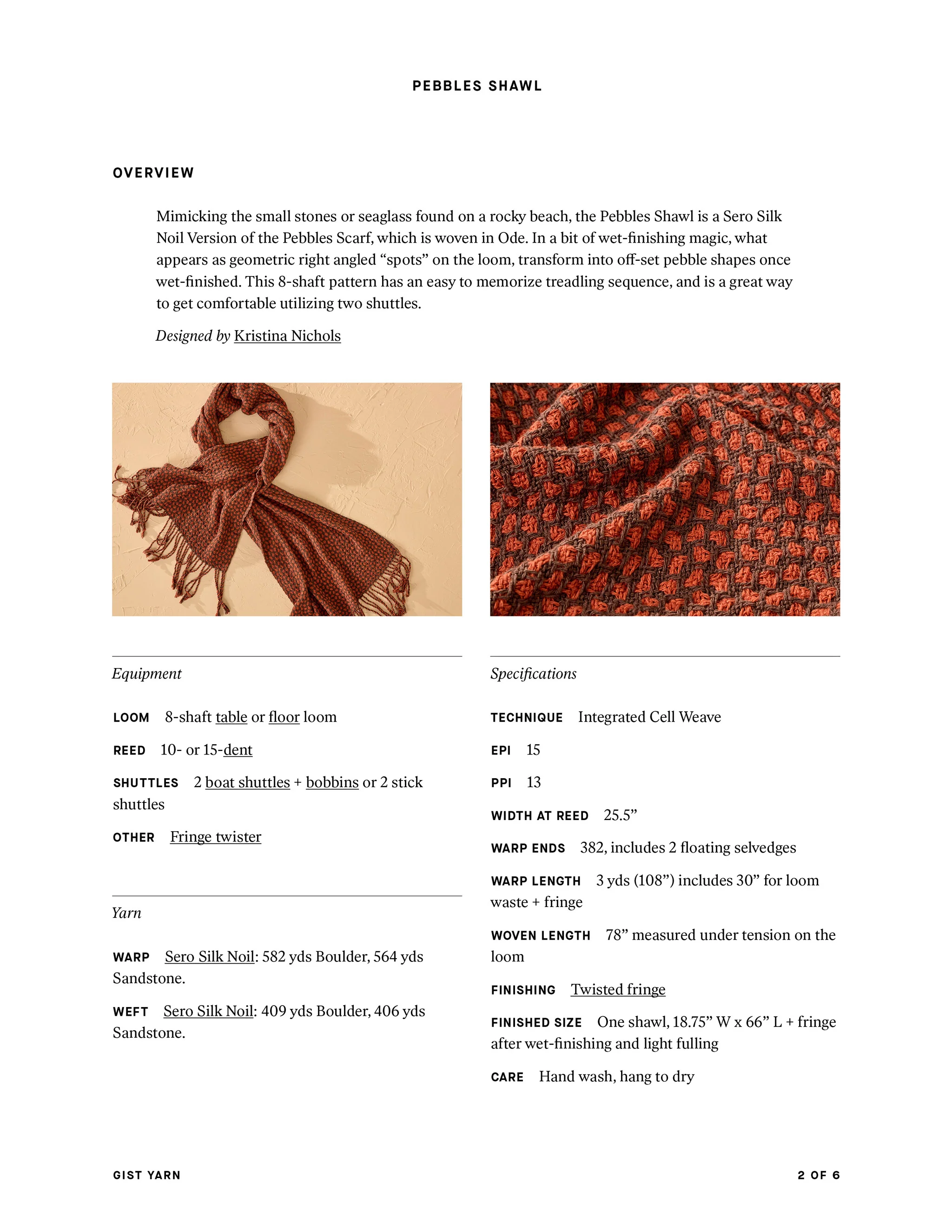 Pebbles Shawl - Image 6
