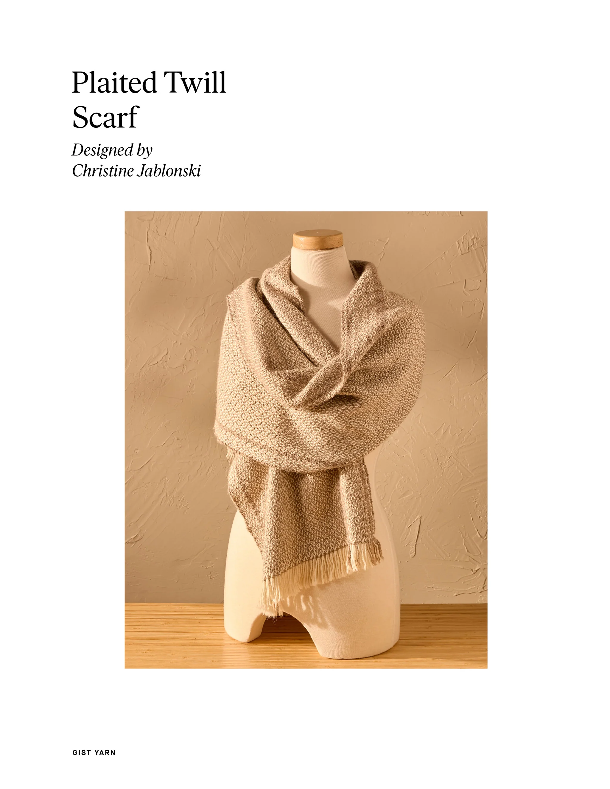 Plaited Twill Scarf - Image 6
