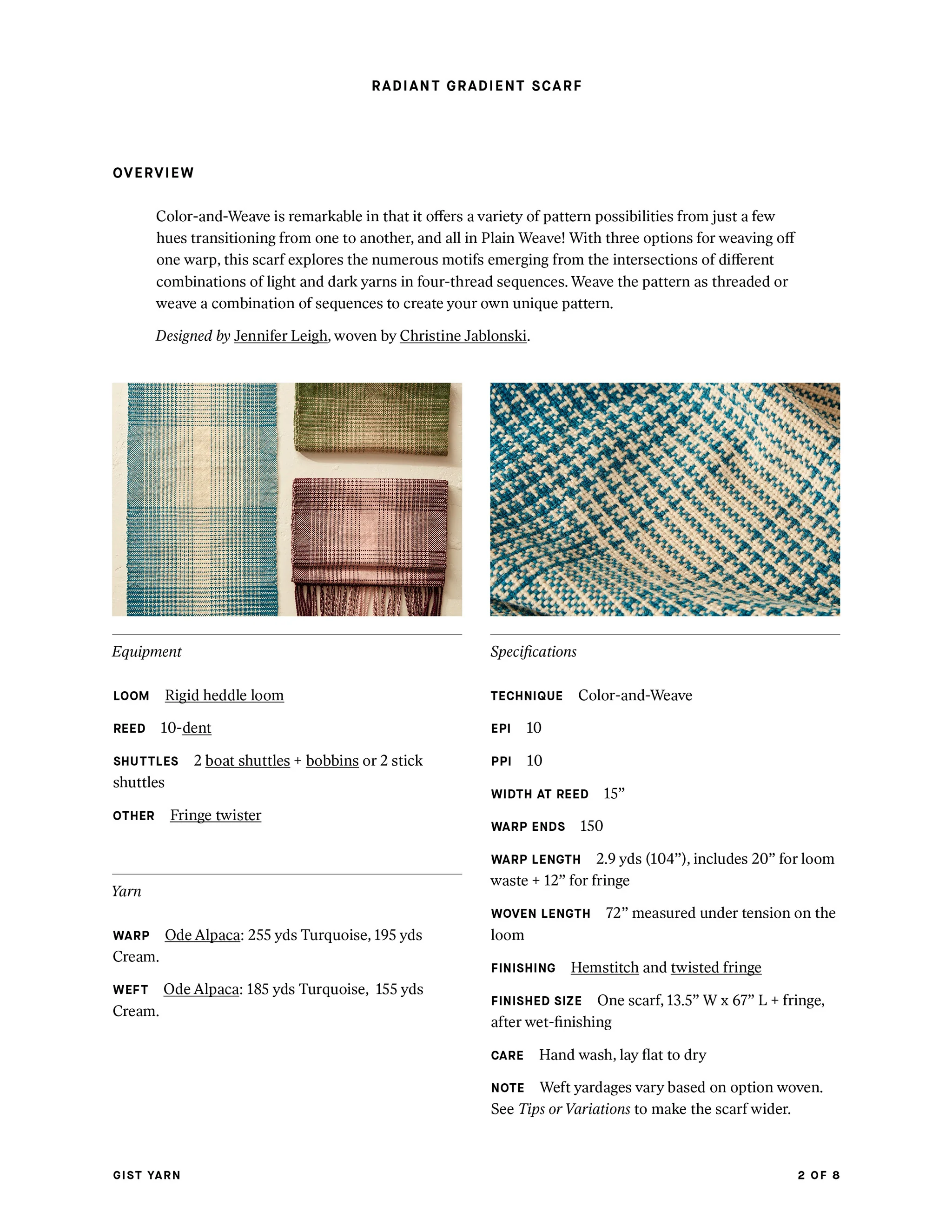 Radiant Gradient Scarf - Image 6