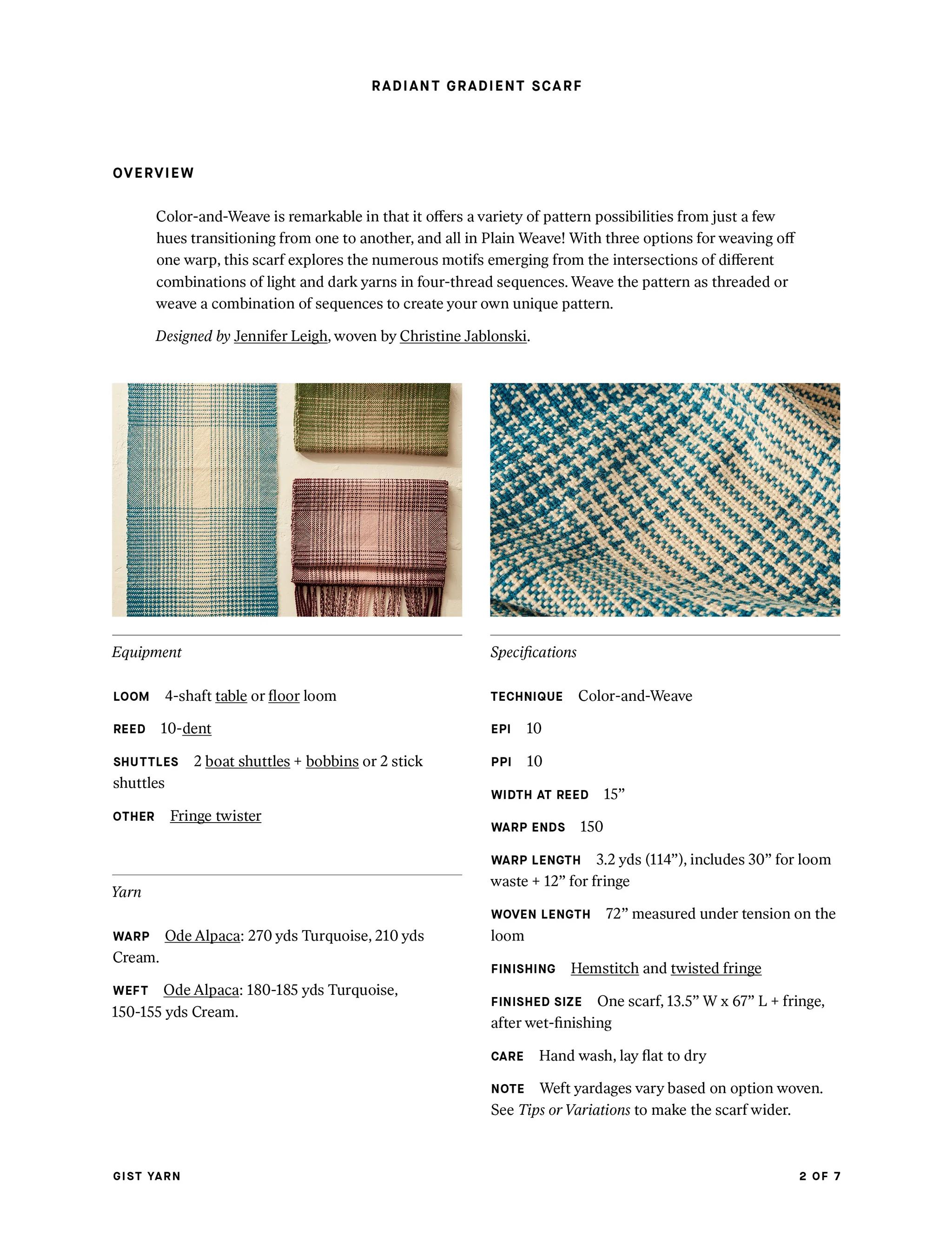 Radiant Gradient Scarf - Image 7