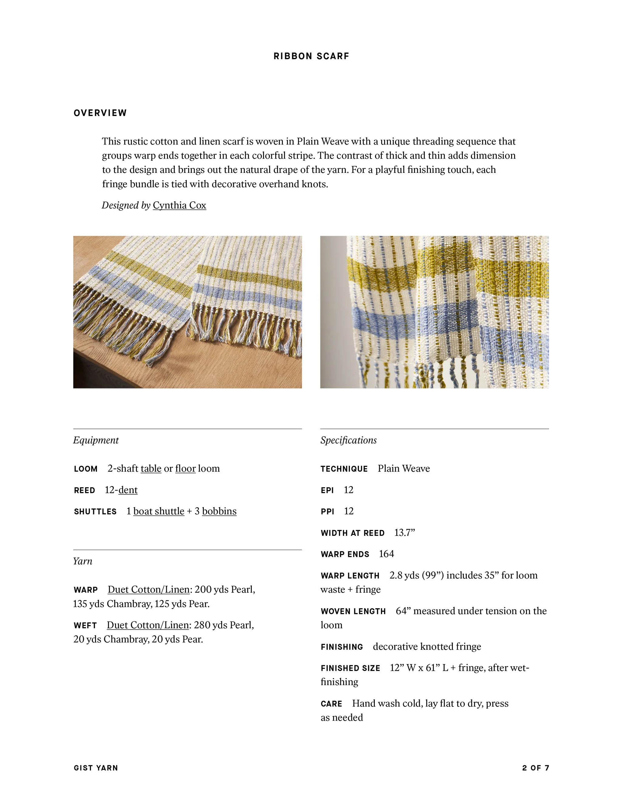 Ribbon Scarf - Image 6
