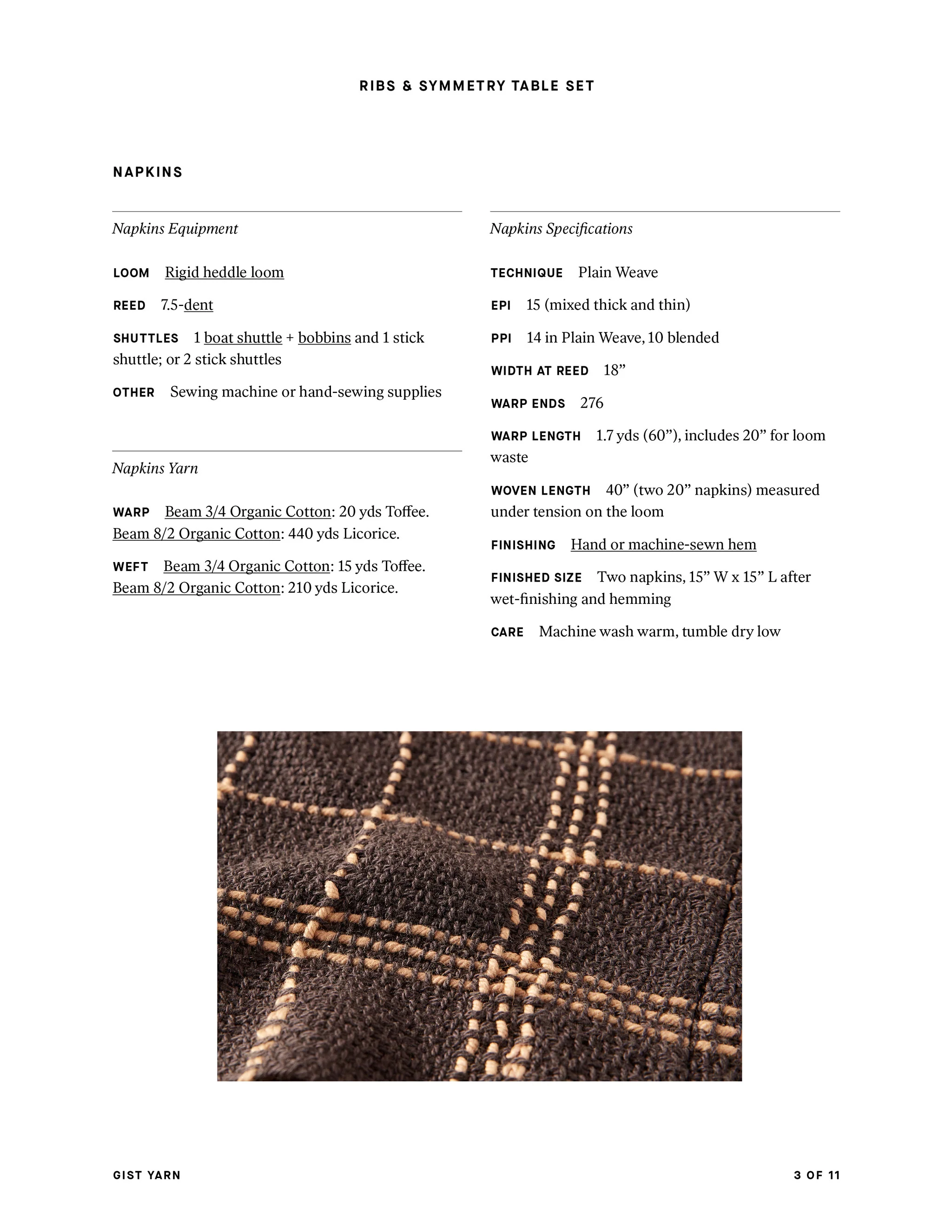 Ribs and Symmetry Table Set - Image 7