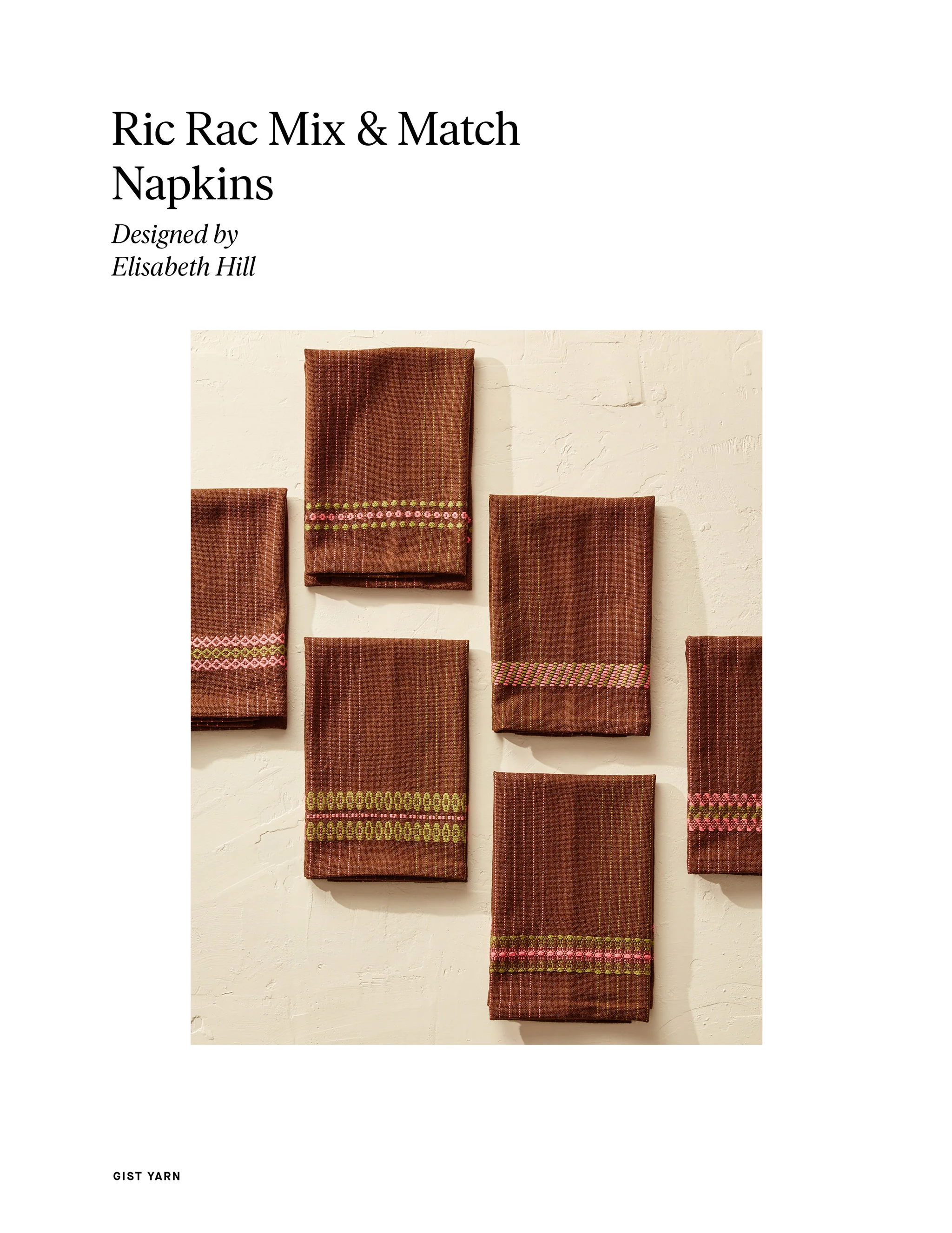 Ric Rac Mix & Match Napkins - Image 4