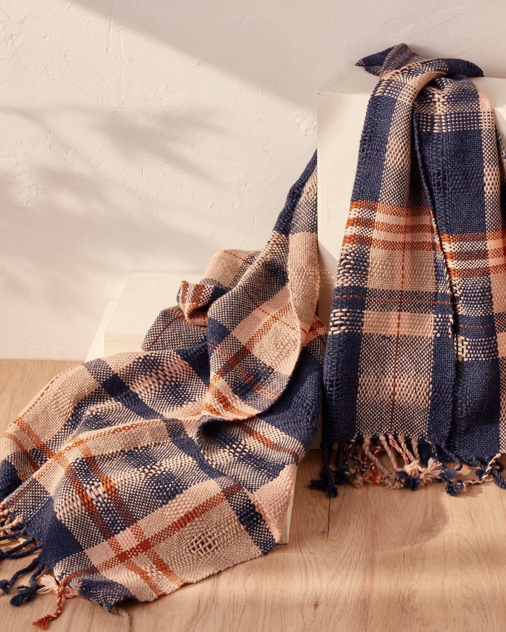 Skip Dent Plaid Wrap - Image 3
