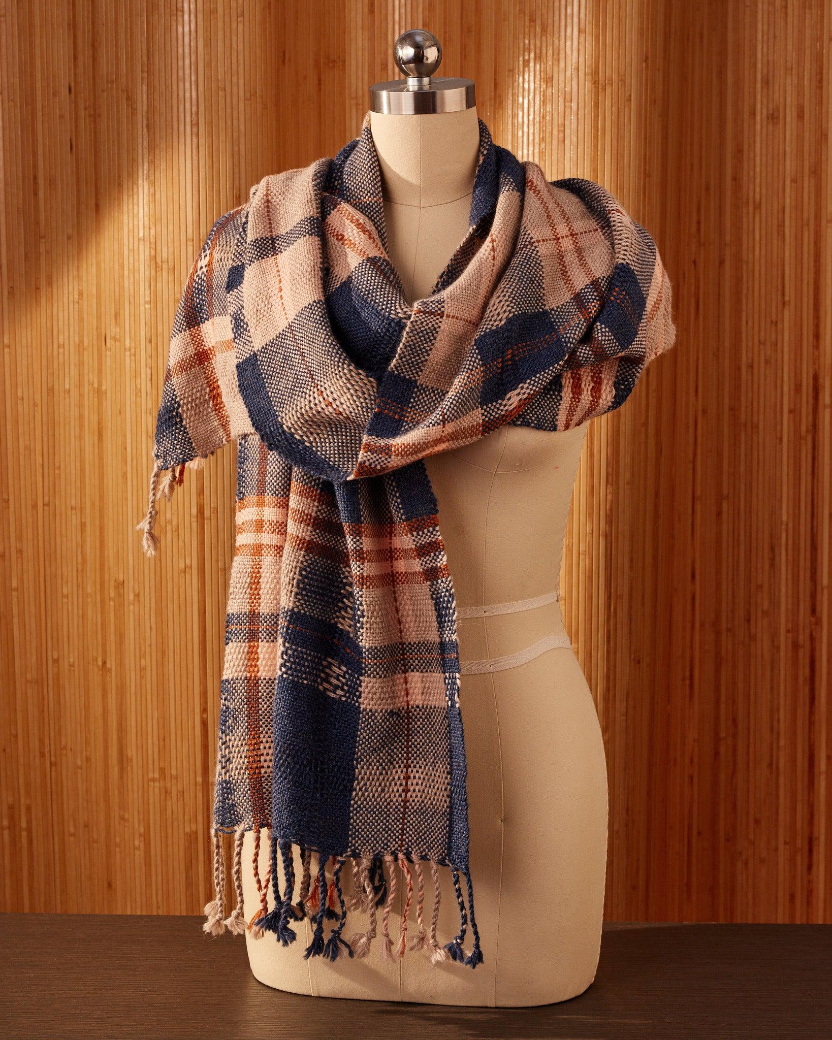 Skip Dent Plaid Wrap - Image 4