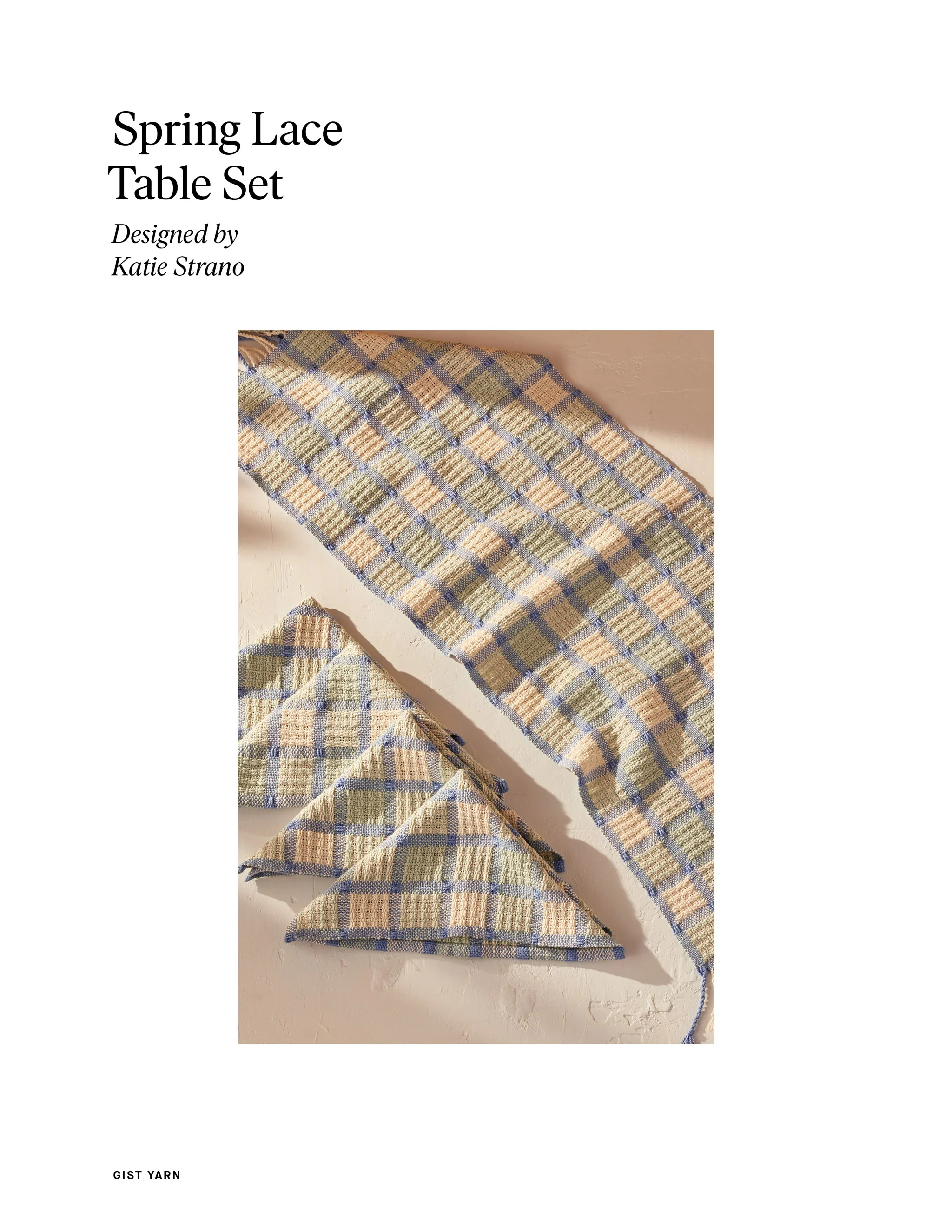 Spring Lace Table Set - Image 6