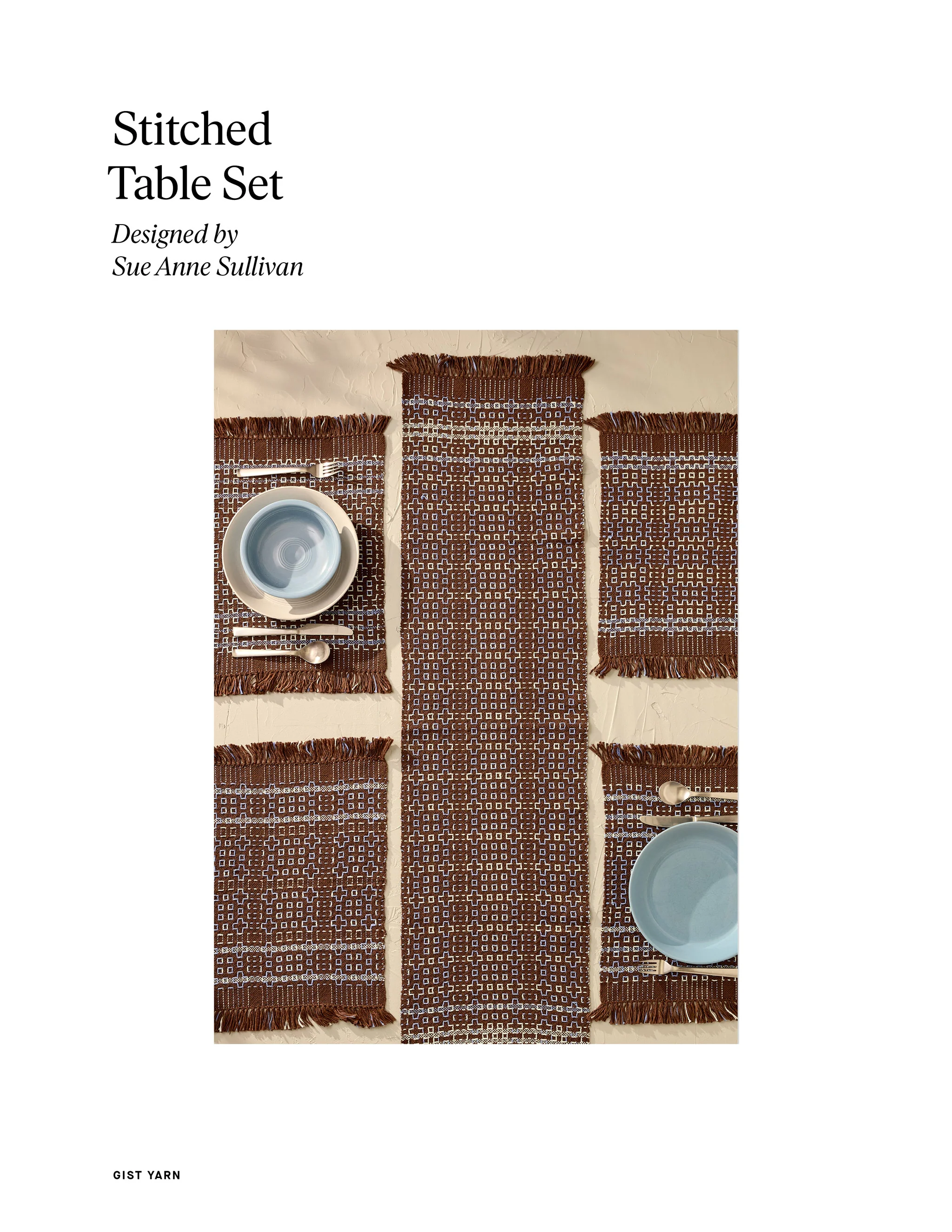 Stitched Table Set - Image 7