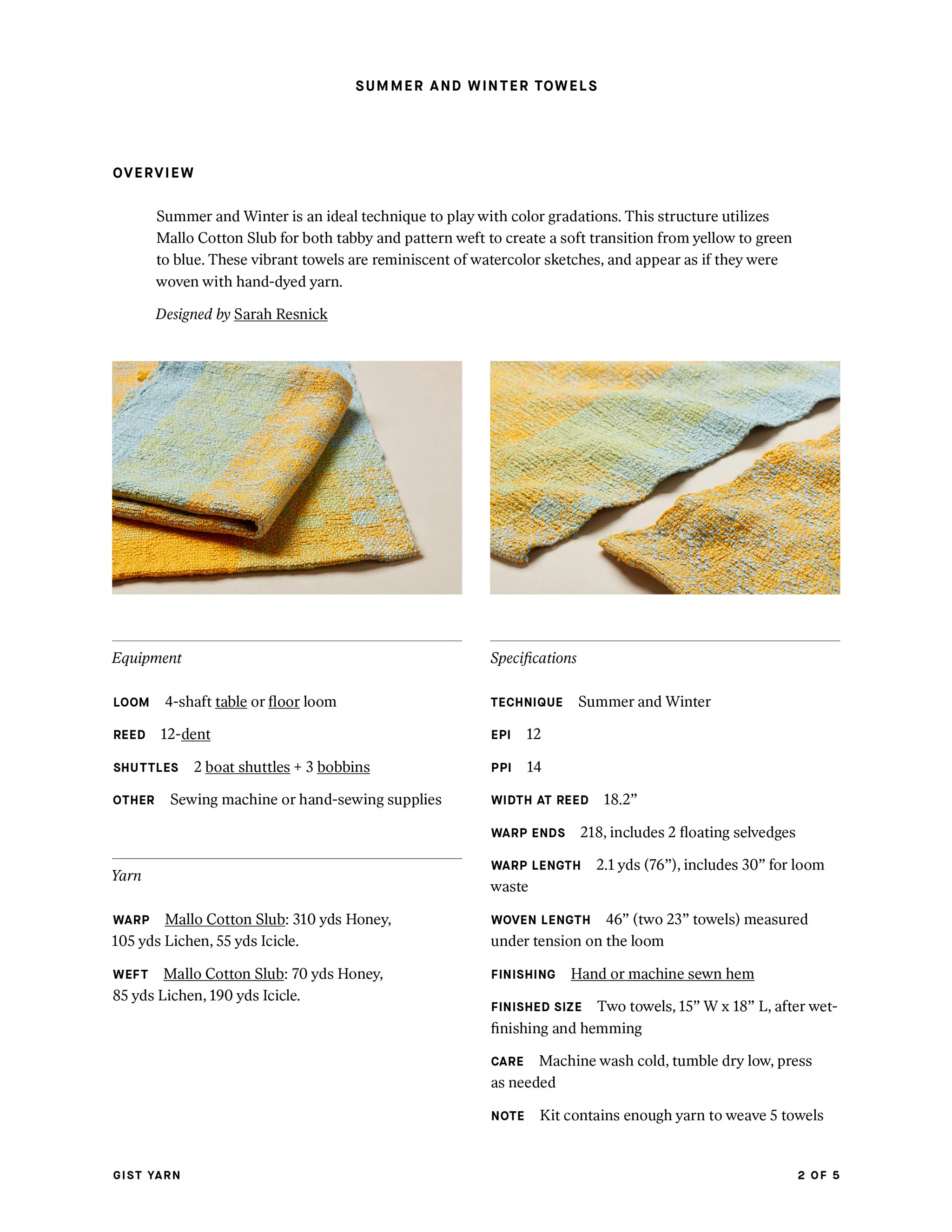 Summer and Winter Towels - Image 4